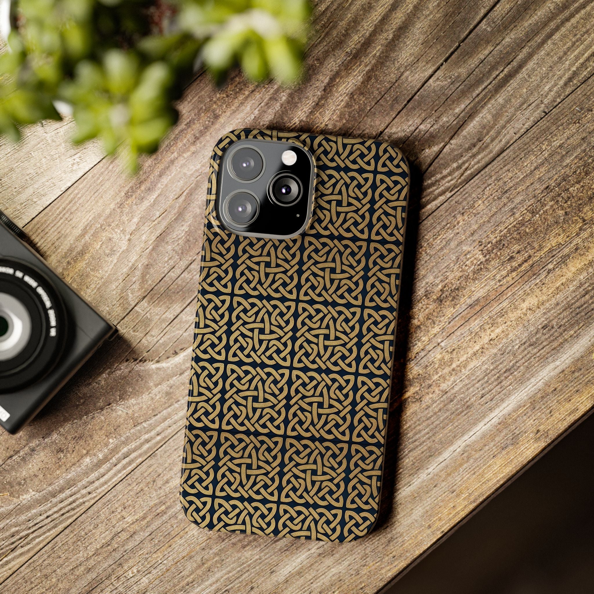 Armenian Ornament Slim Phone Case for iPhone 11–17