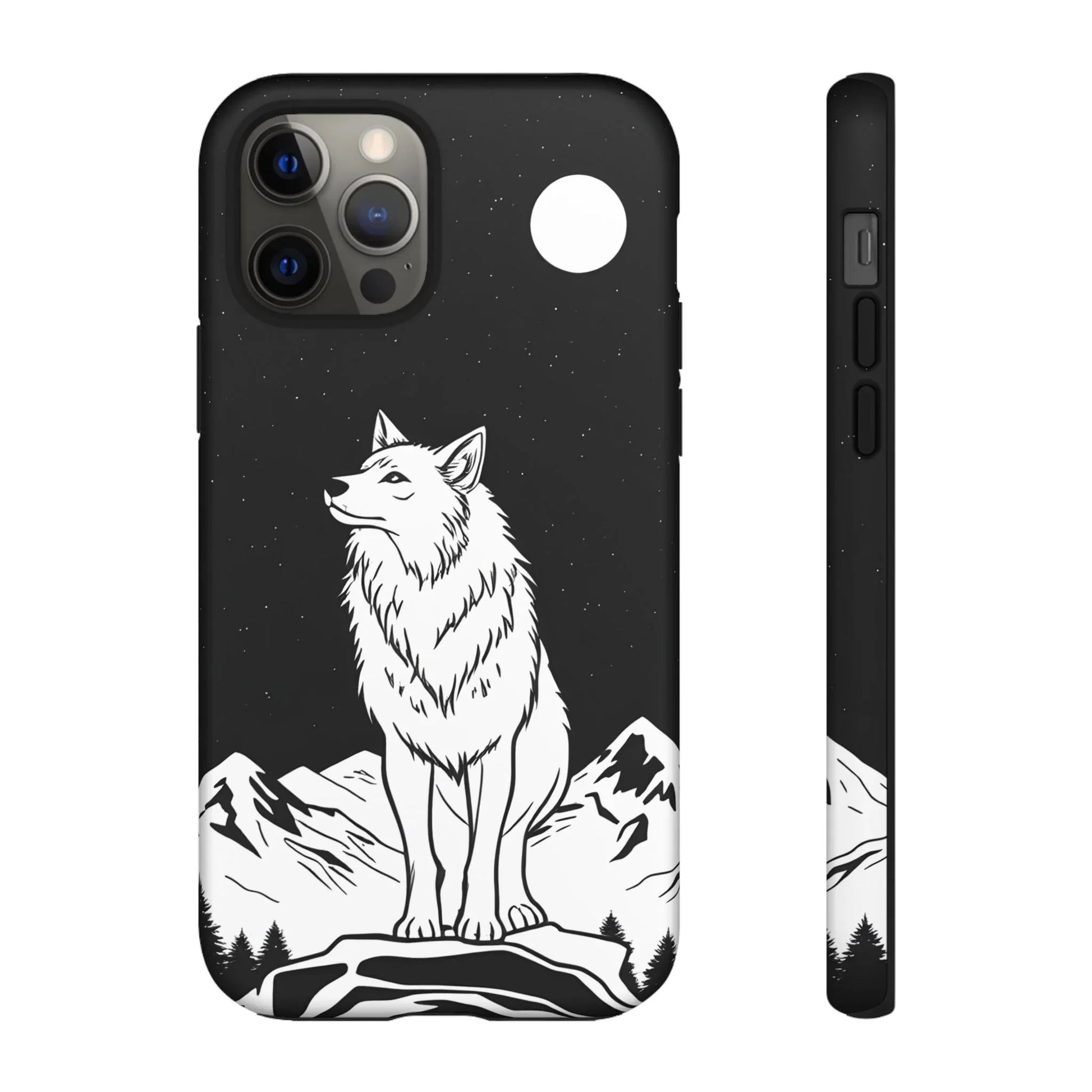 Majestic Wolf Phone Case for iPhone and Galaxy - KARARMDESIGN