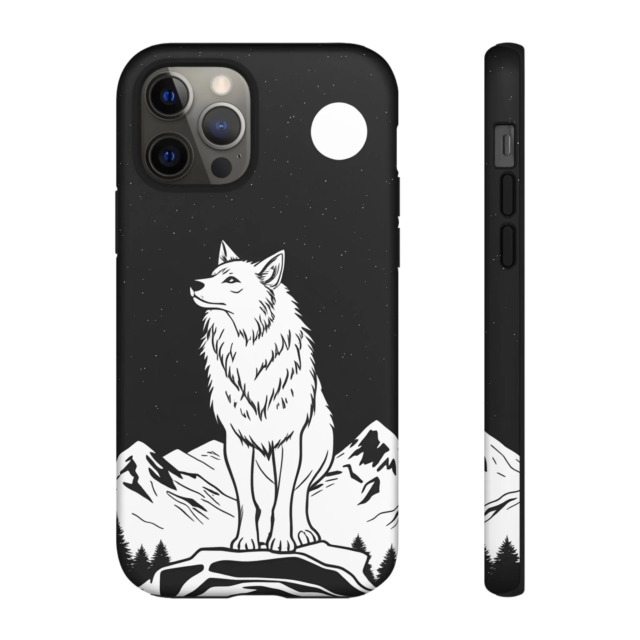 Majestic Wolf Phone Case for iPhone and Galaxy - KARARMDESIGN
