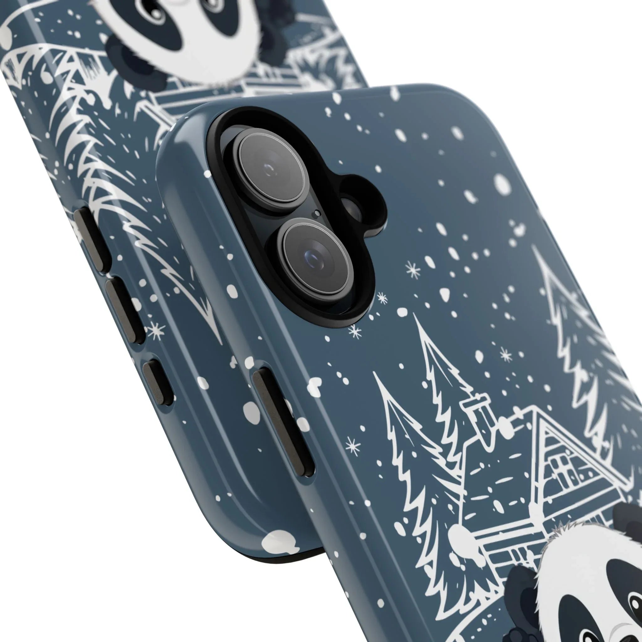 Cute Panda in a Winter Wonderland Phone Case for iPhone 8-17 - KARARMDESIGN