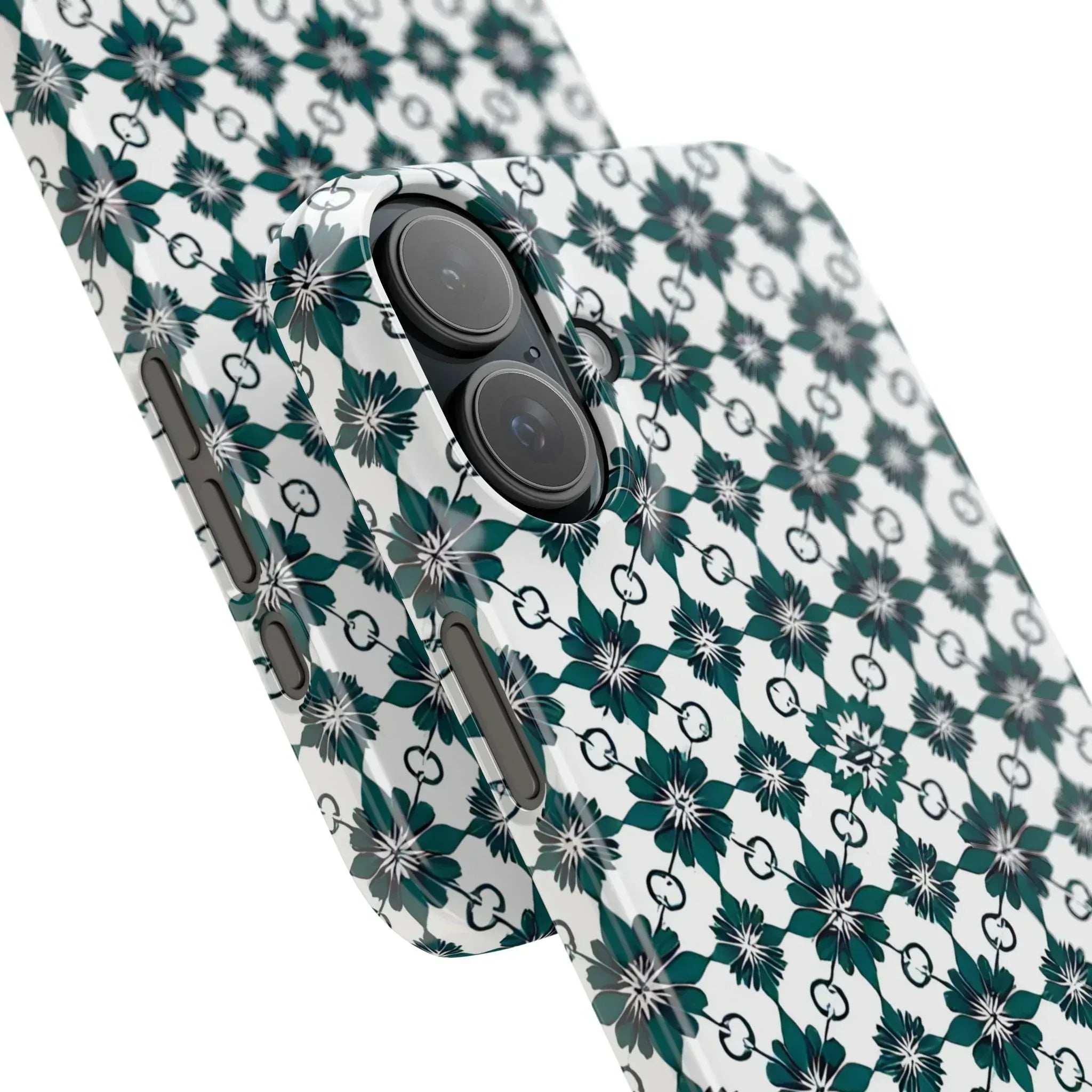 Elegant Geometric Pattern Phone Case for iPhone 11-17 - KARARMDESIGN