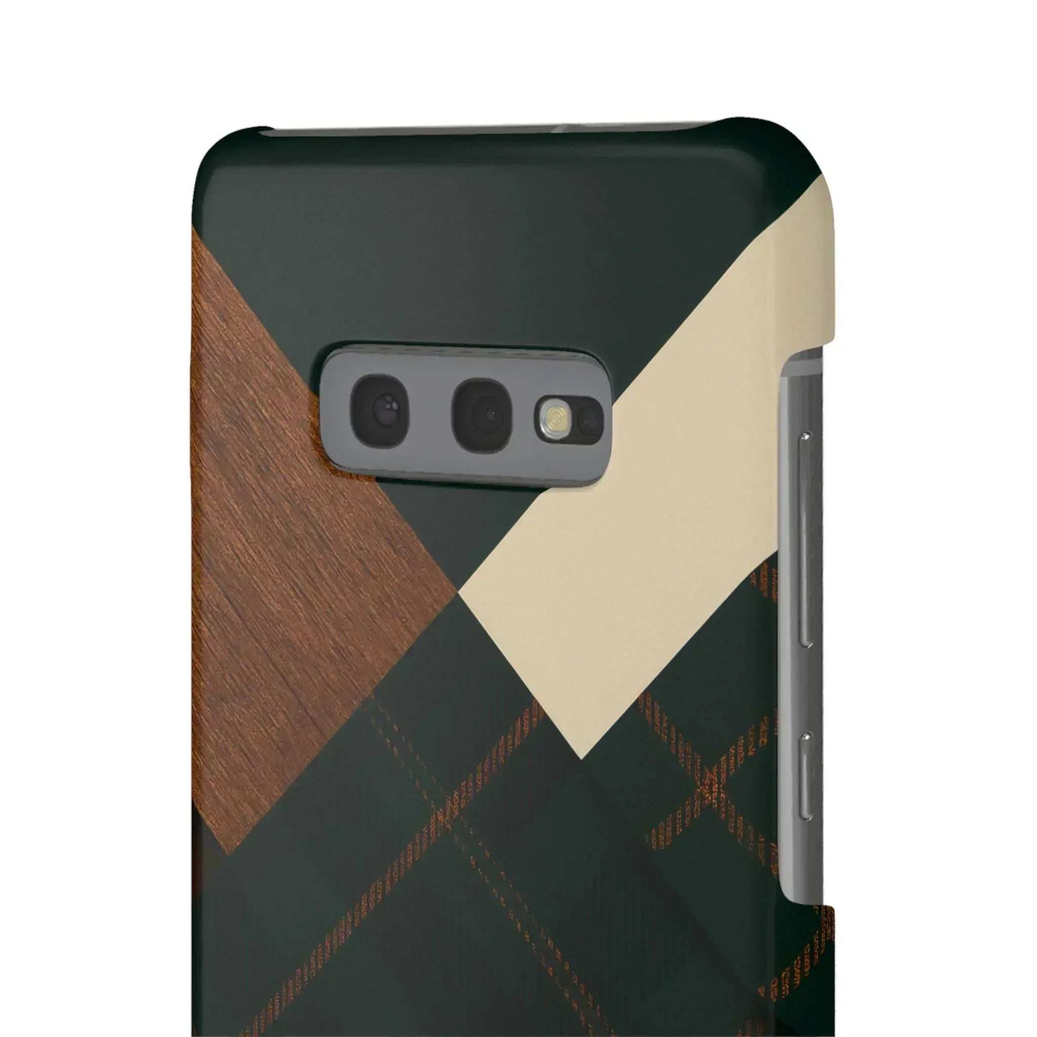 Rustic Green Phone Case for iPhone 8-16 and Galaxy S20-S24 - KARARMDESIGN