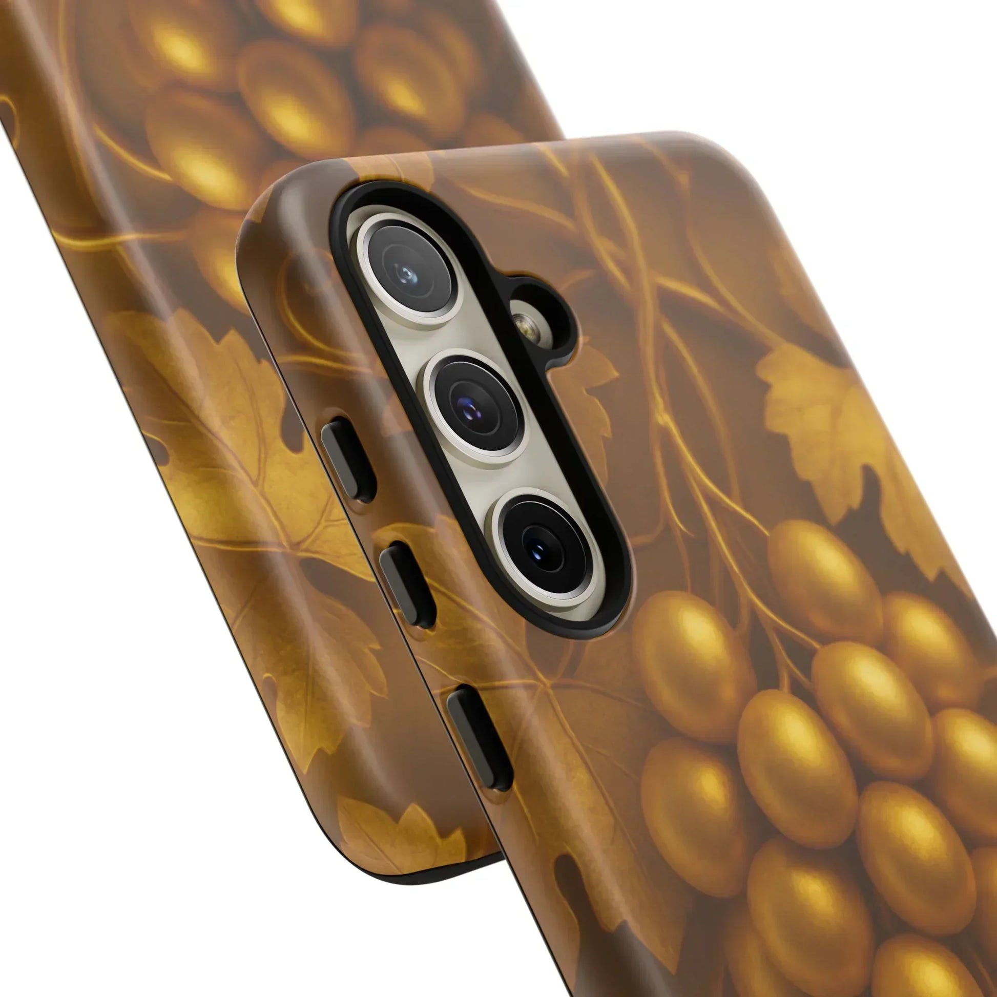 Golden Grapes Phone Case for Samsung Galaxy S10-S25 Models - KarArmDesign