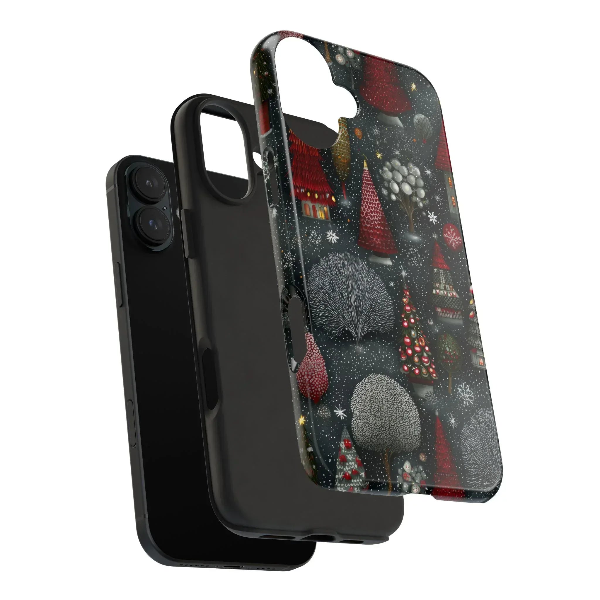 Frosted Fir Magic Phone Case for iPhone 11-17 - KARARMDESIGN