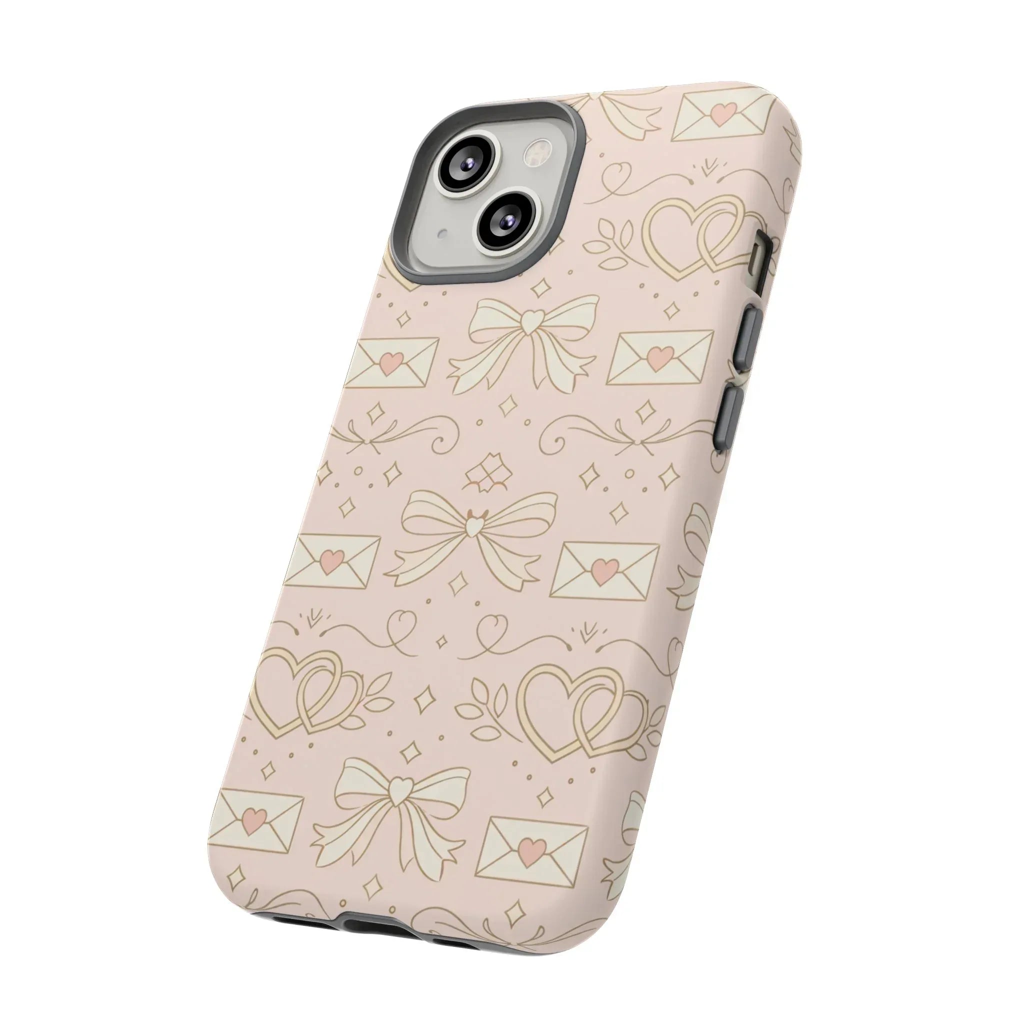 Sweet Romance Tough Phone Case for iPhone 11–17 & Galaxy S10–S25 - KARARMDESIGN