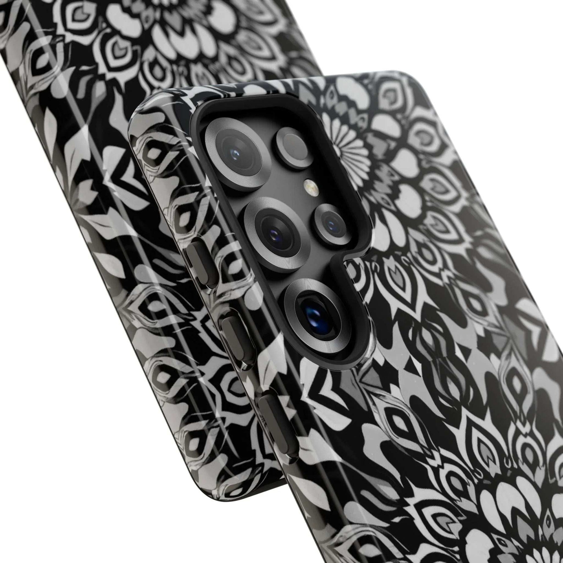Mandala Phone Case for iPhone and Galaxy - KARARMDESIGN