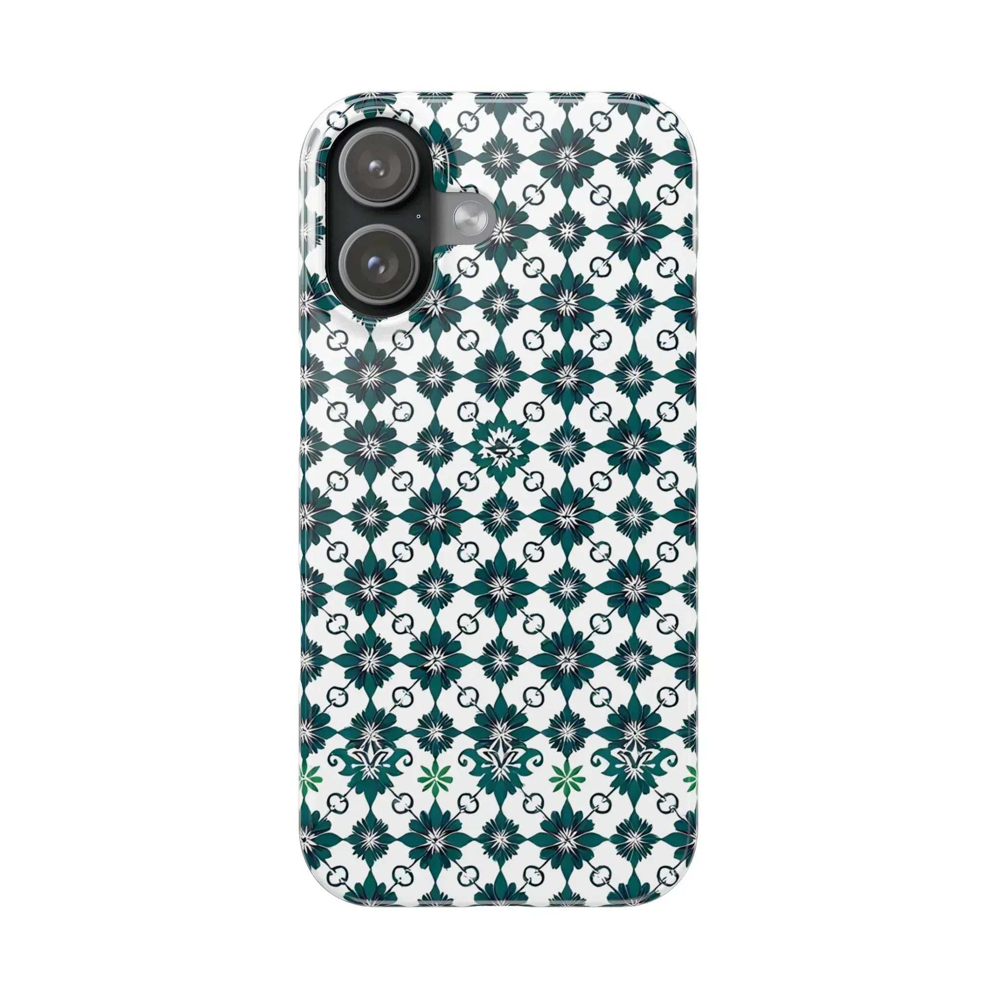 Elegant Geometric Pattern Phone Case for iPhone 11-17 - KARARMDESIGN