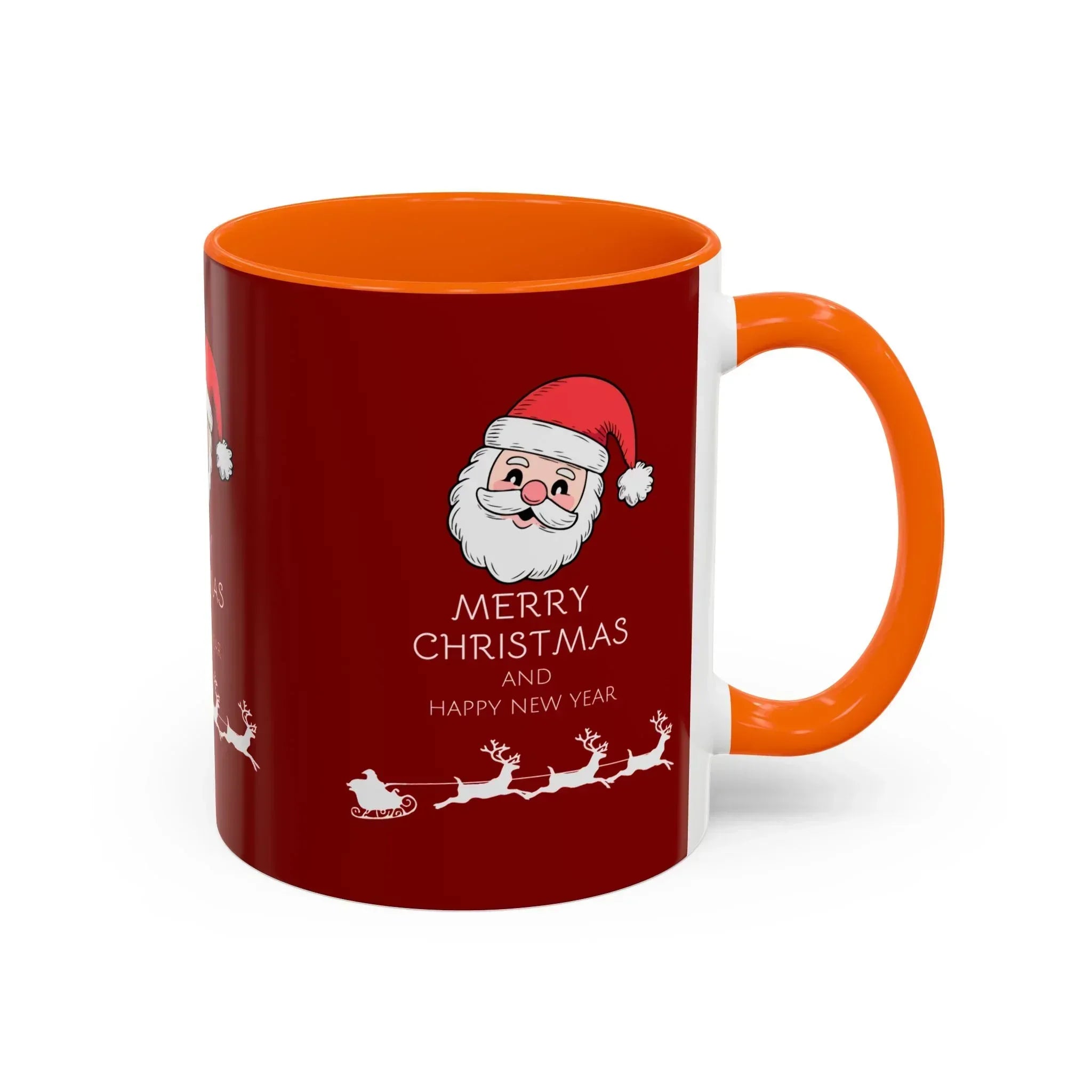 Season’s Smile – Christmas and New Year Accent Coffee Mug (11, 15oz) - KARARMDESIGN