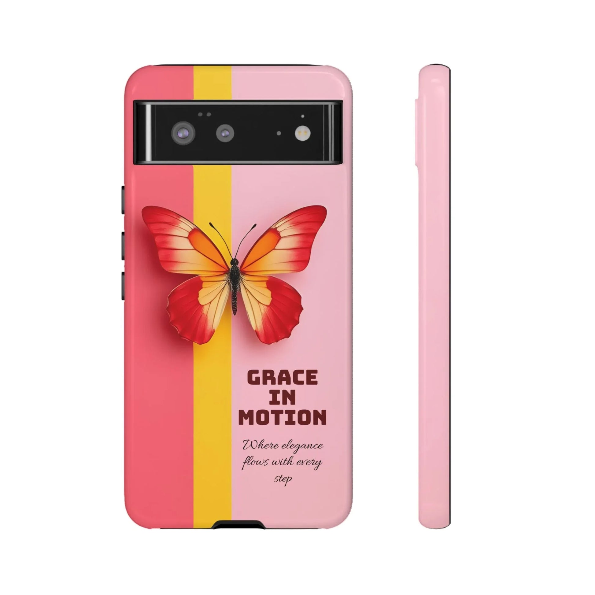 Grace in Motion – Elegant Phone Case for iPhone, Galaxy & Pixel - KARARMDESIGN
