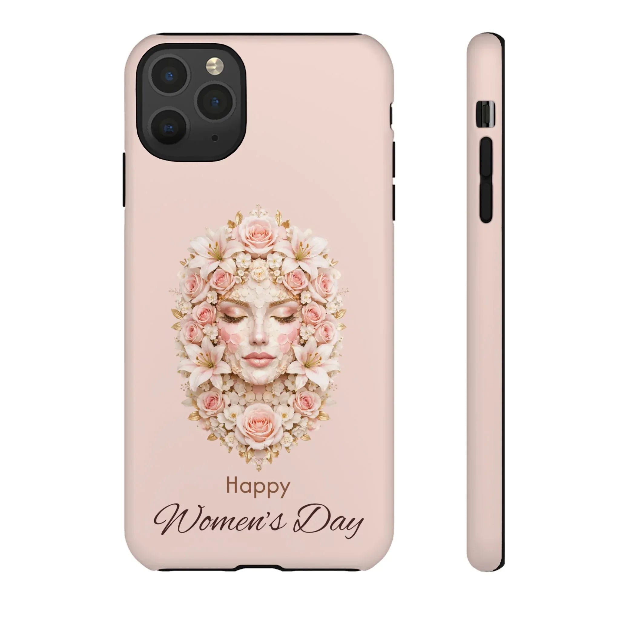 She Blooms Phone Case for iPhone 8-17 - KARARMDESIGN