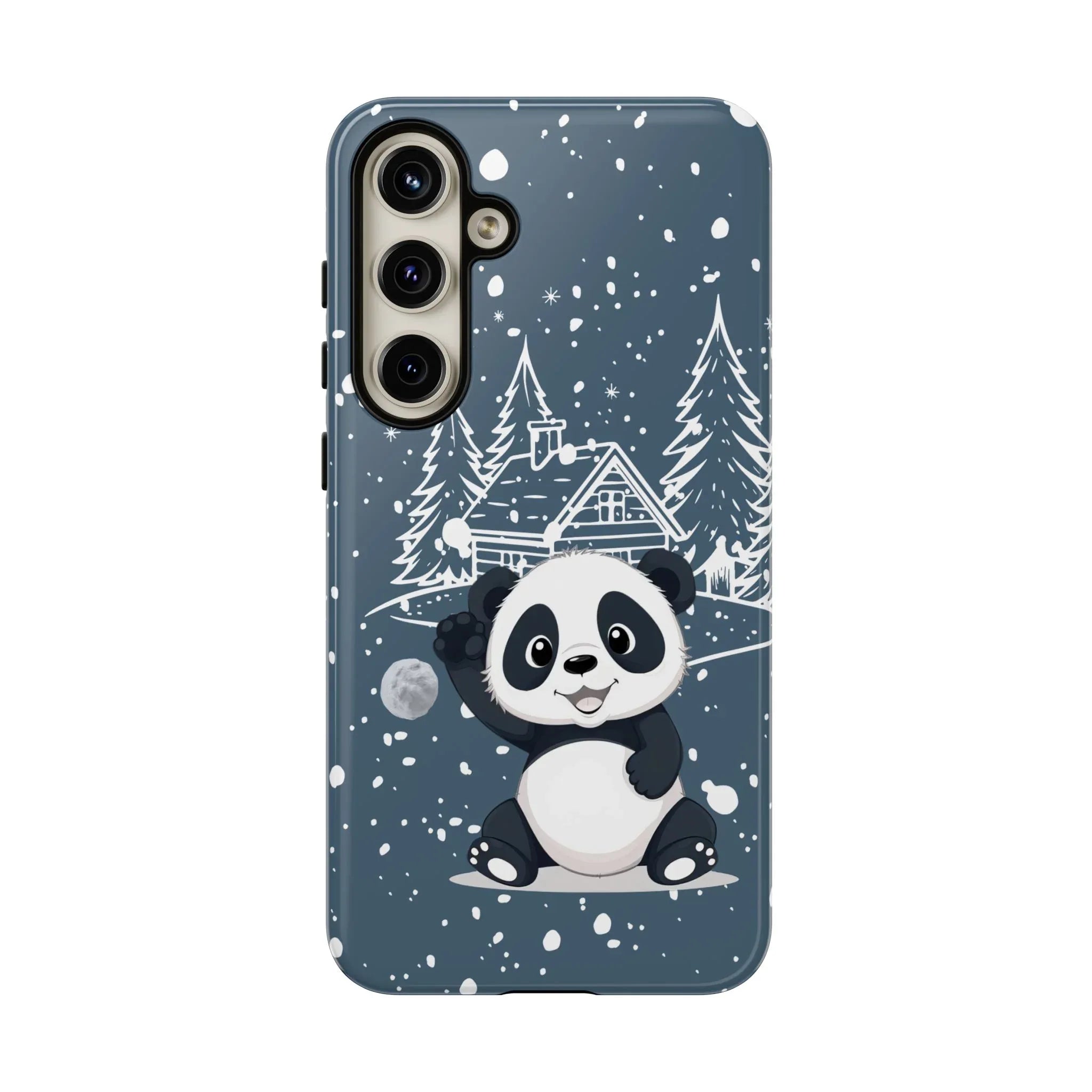 Cute Panda Phone Case for Samsung Galaxy and Google Pixel - KARARMDESIGN