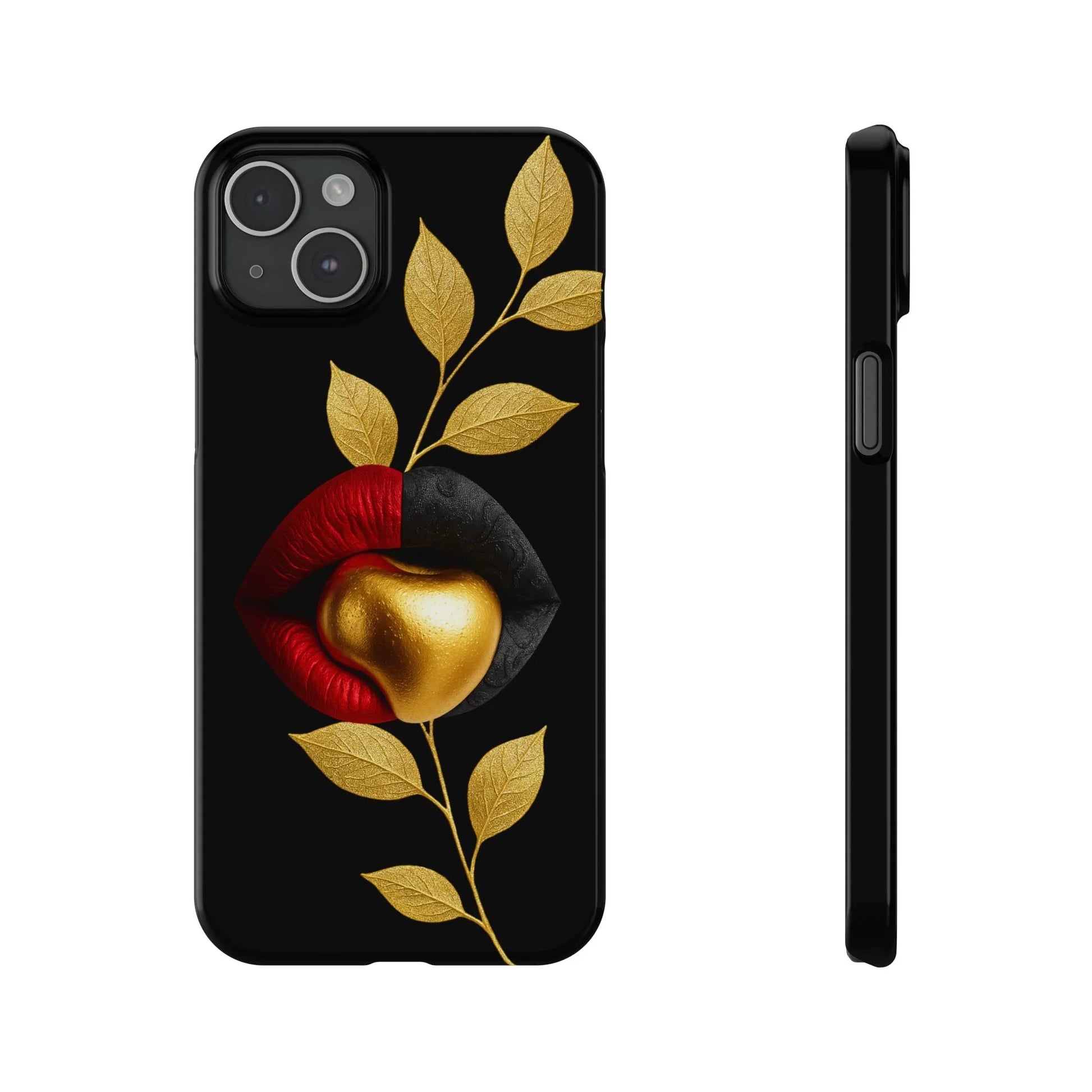 Gilded Expression Phone Case for iPhone 7-17 Models - KARARMDESIGN