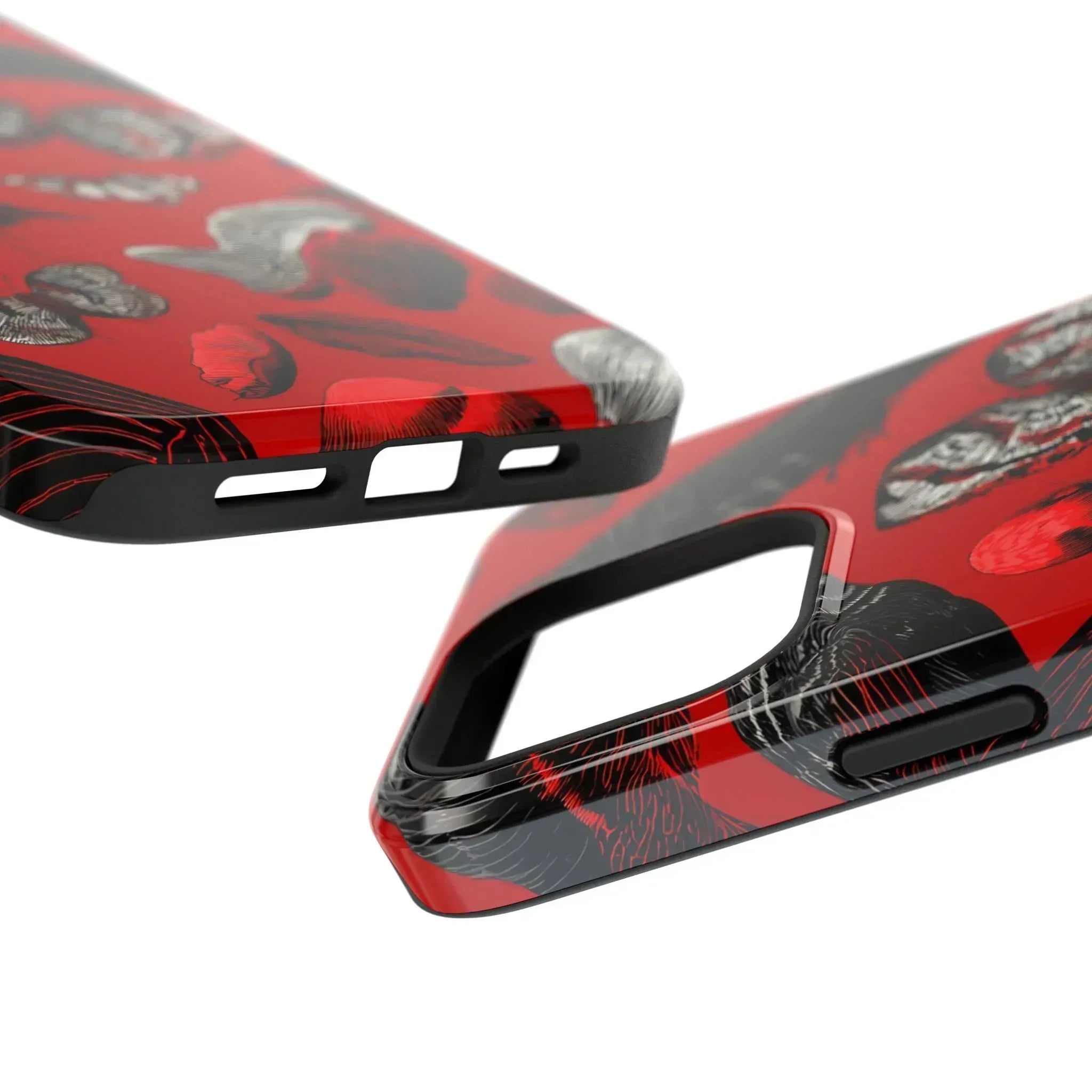 Crimson Wilderness Phone Case for iPhone 11-17 - KARARMDESIGN