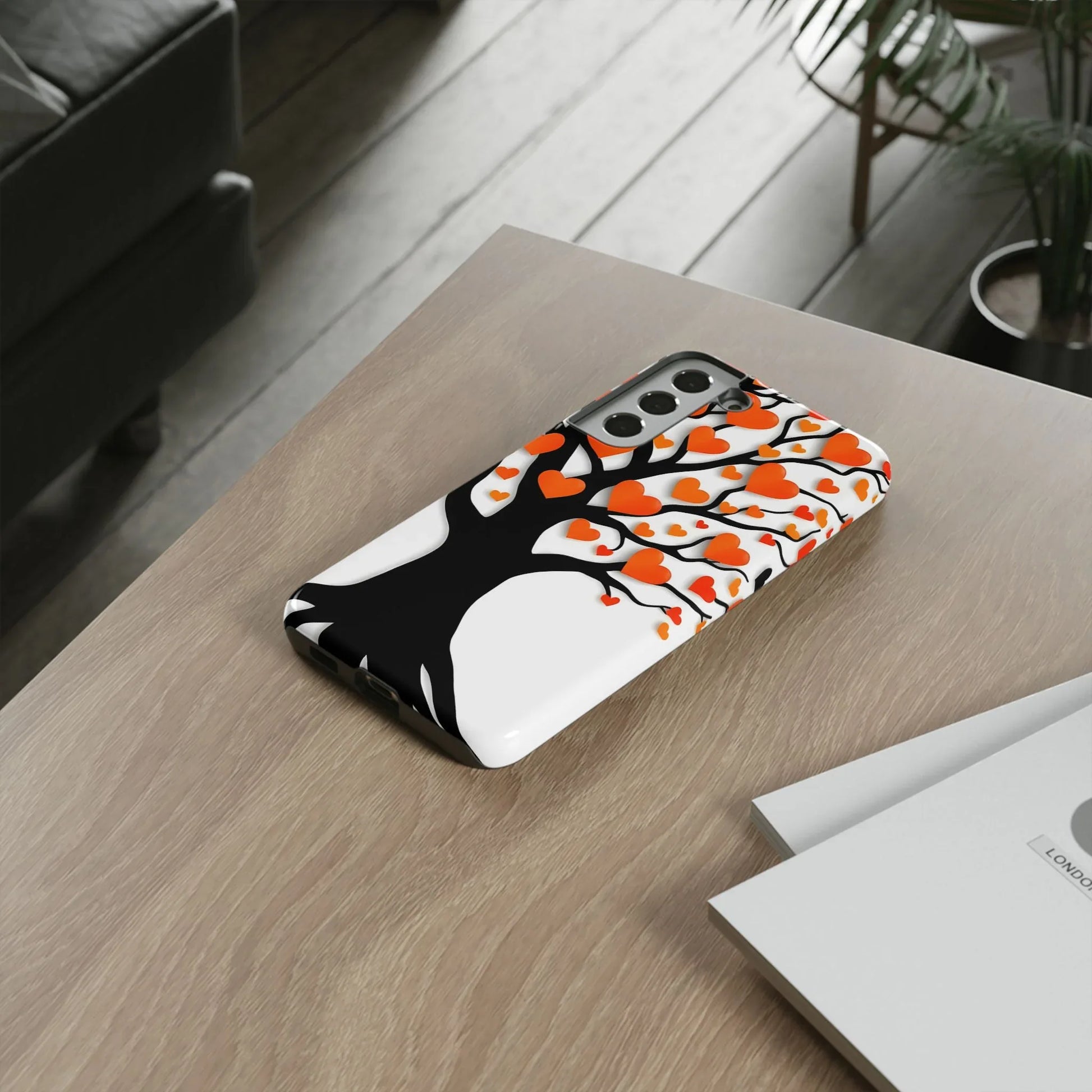 Heart Design Phone Case for iPhone 11–17 and Galaxy S20–S25 - KARARMDESIGN