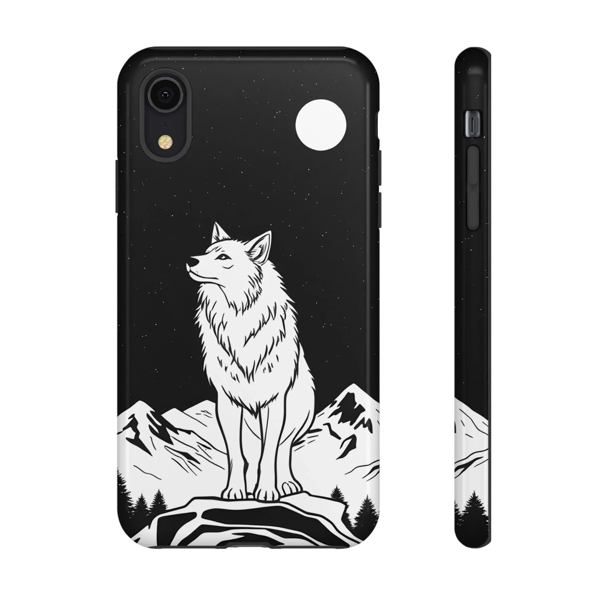 Majestic Wolf Phone Case for iPhone and Galaxy - KARARMDESIGN