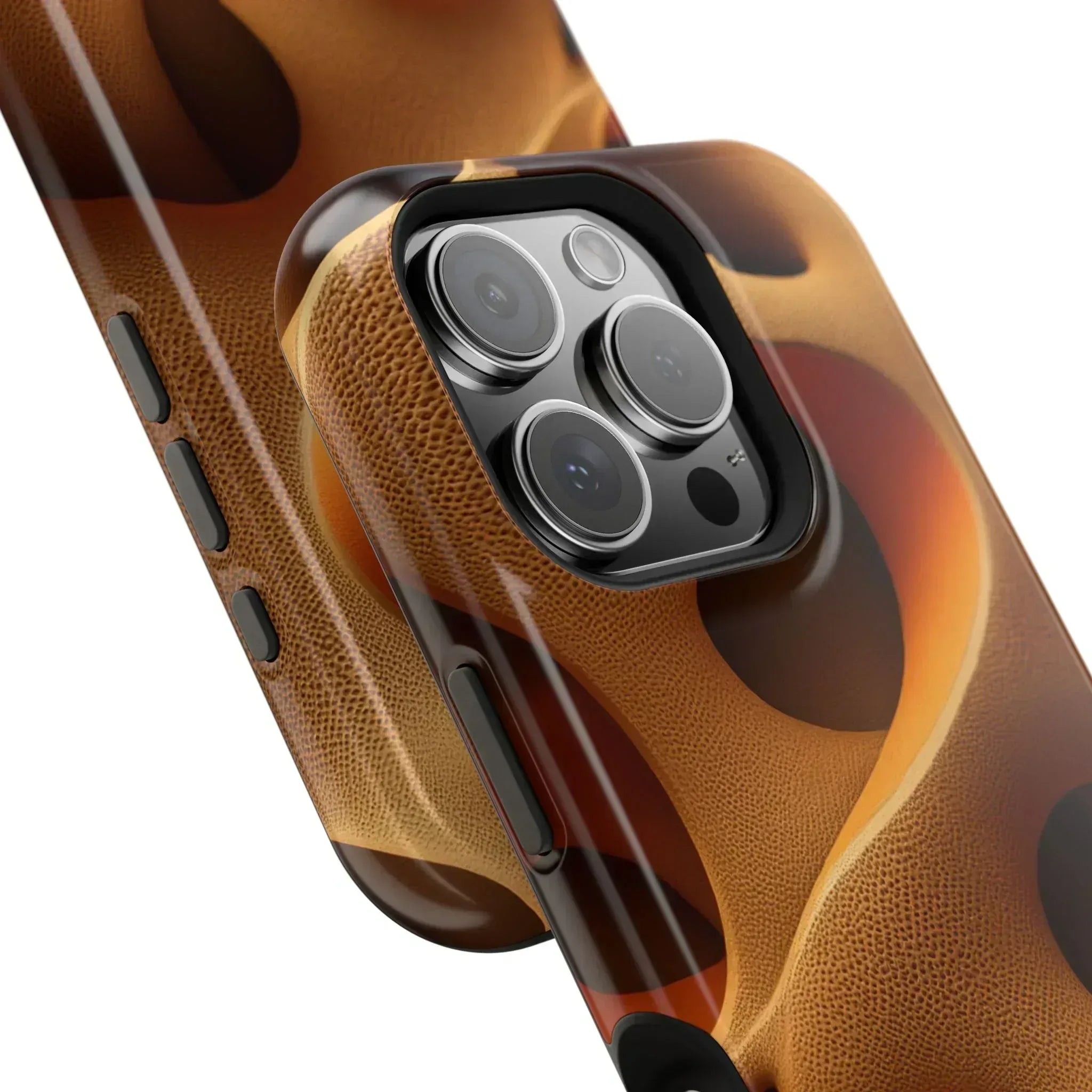 Amber Flow Phone Case for iPhone 11-17 and Galaxy S21-S22 - KARARMDESIGN