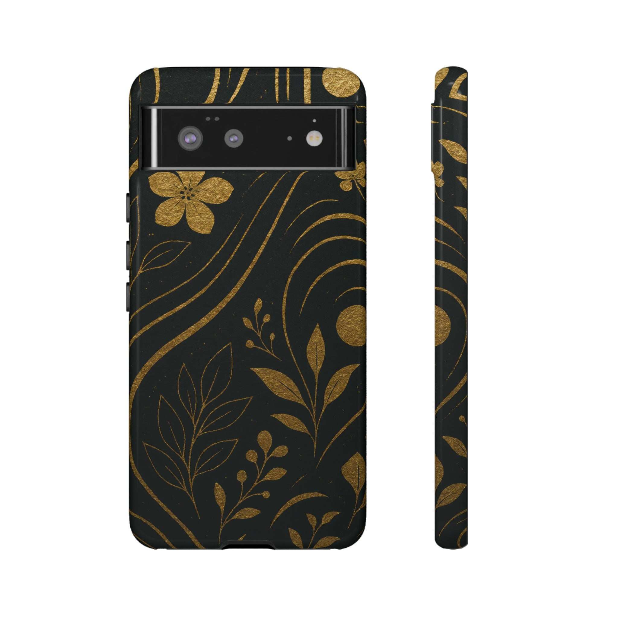 Gold Pattern Tough Phone Case for Samsung Galaxy & Google Pixel