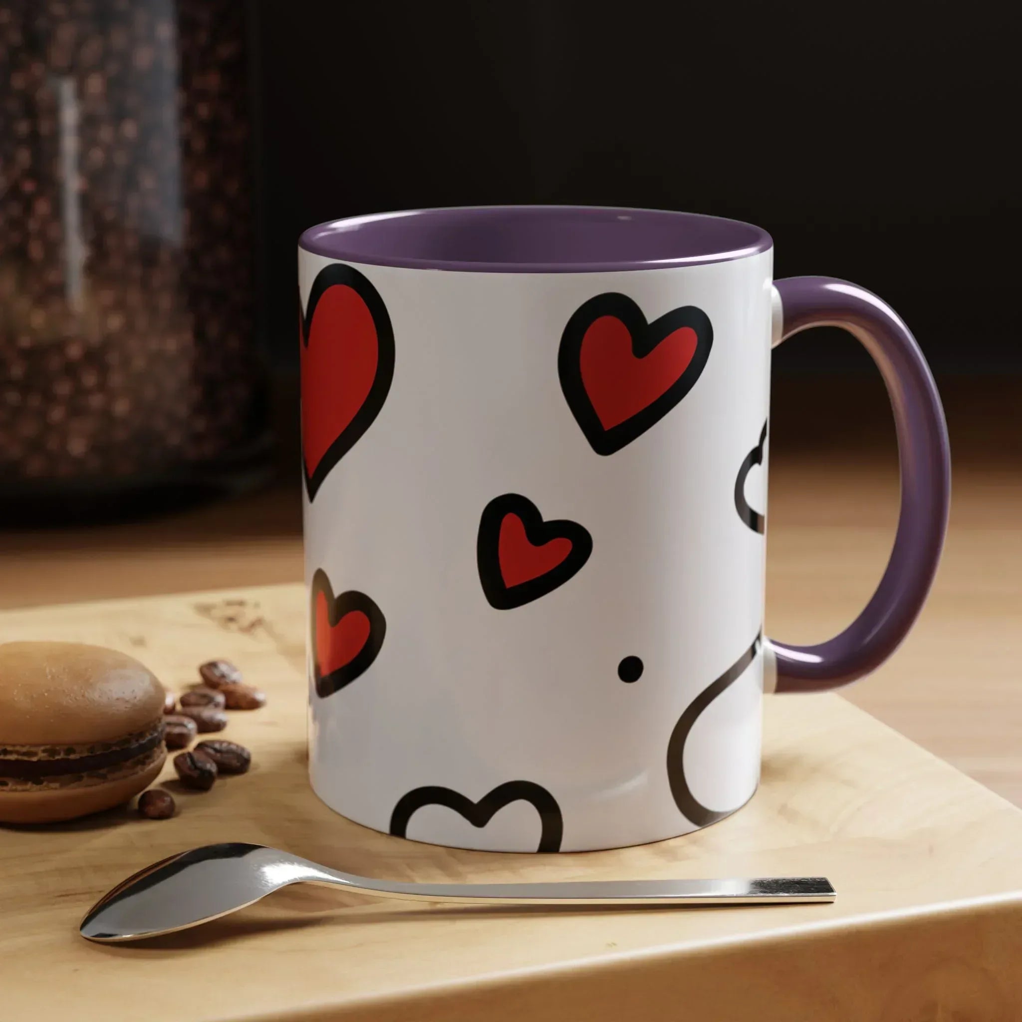 Love Overflow Mug – Accent Coffee Mug (11, 15oz) - KARARMDESIGN