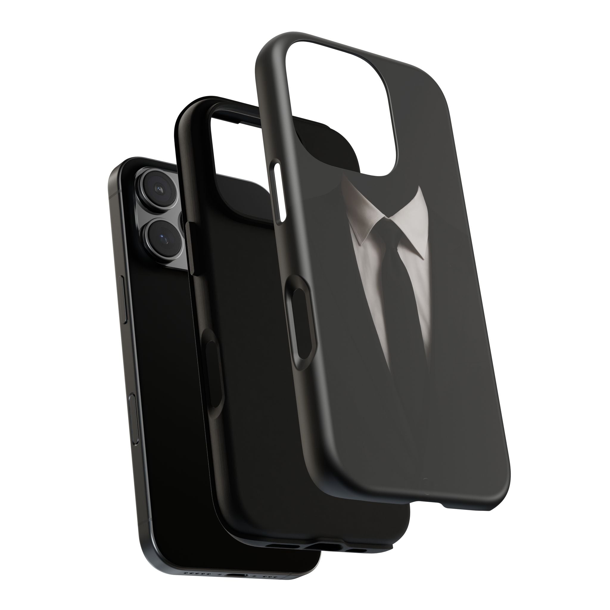 Gentleman's Armor Tough Phone Case – iPhone 11–17 & Galaxy S20–S26