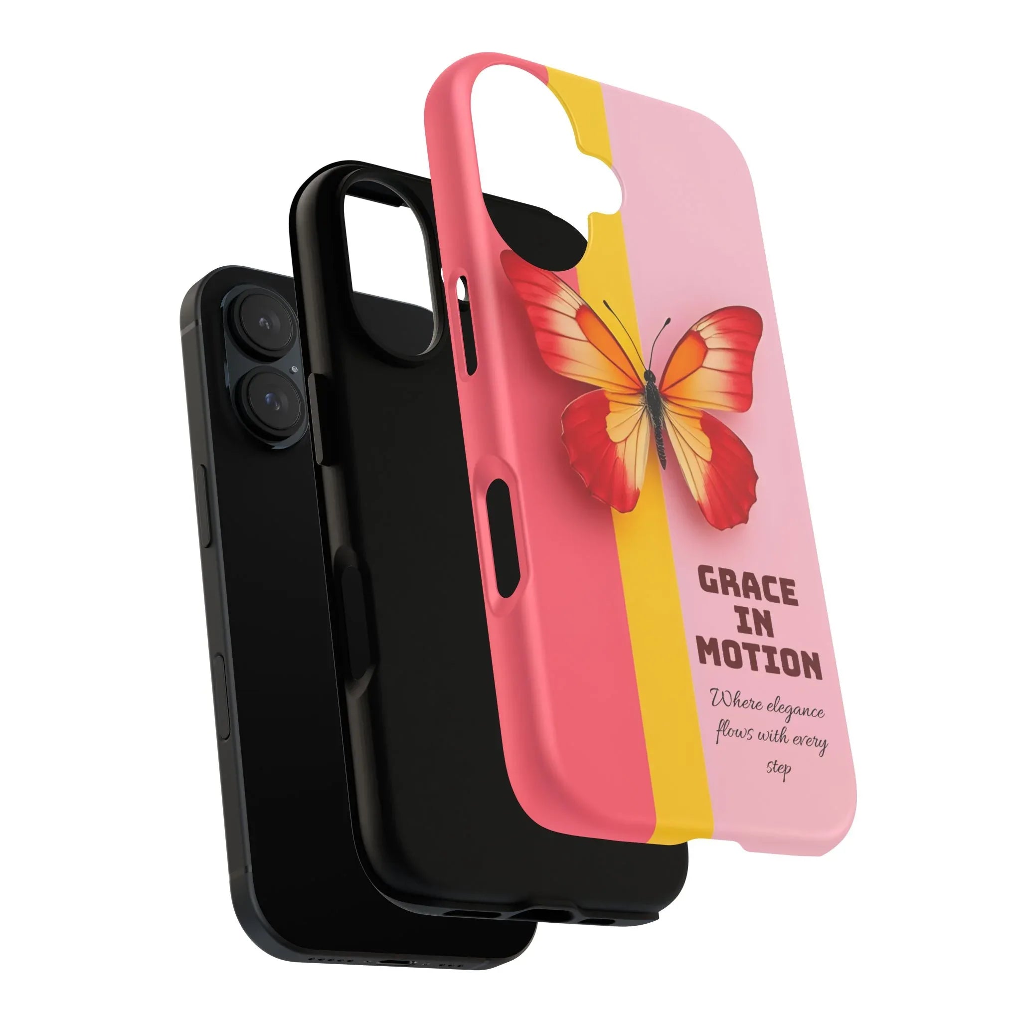 Grace in Motion – Elegant Phone Case for iPhone, Galaxy & Pixel - KARARMDESIGN