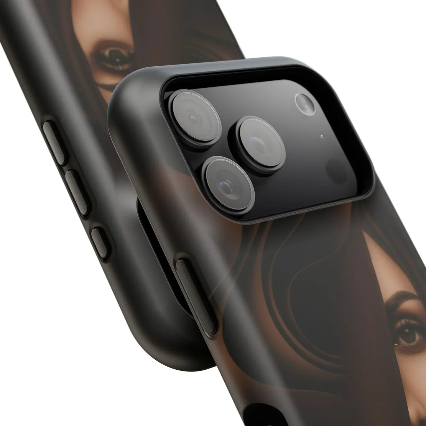 Mystery Woman Phone Case for iPhone 17, Air, Pro, Pro Max - KarArmDesign