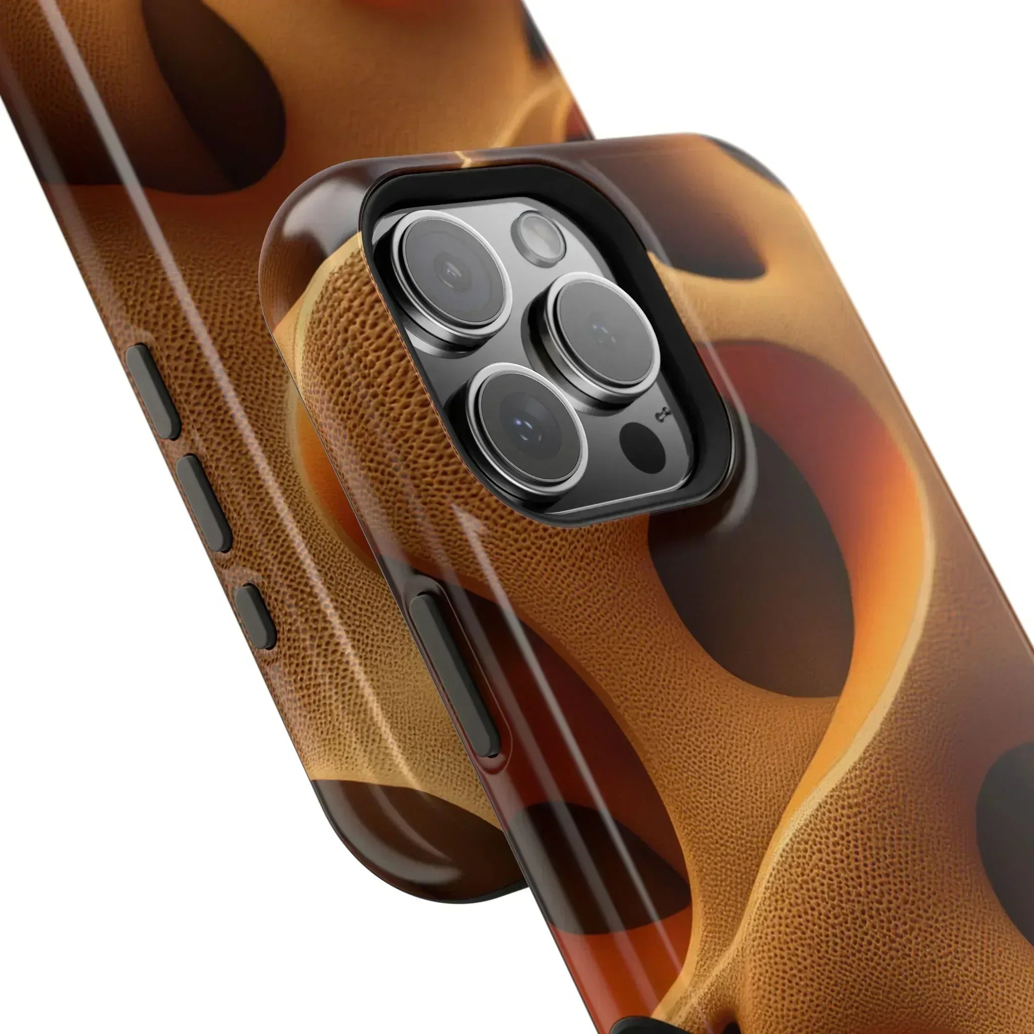 Amber Flow Phone Case for iPhone 11-17 and Galaxy S21-S22 - KARARMDESIGN