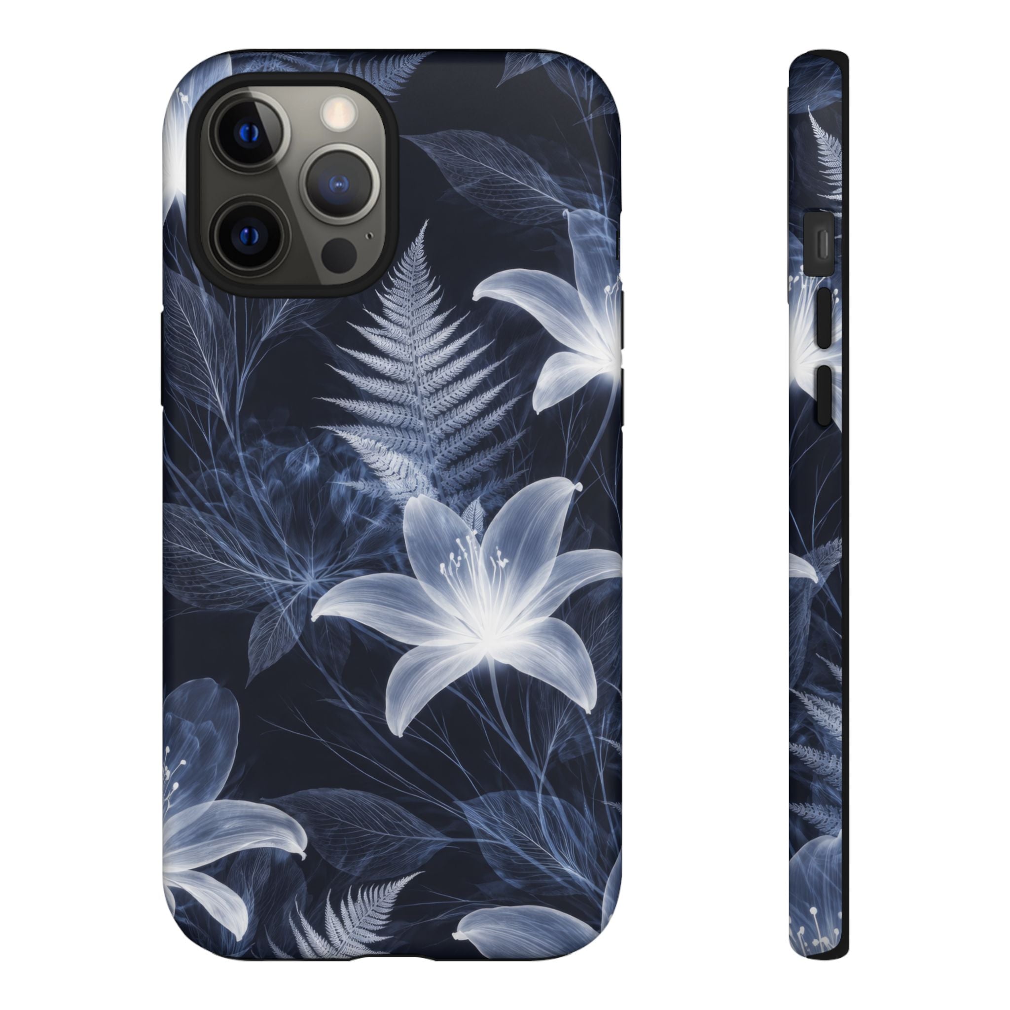 Moonlight Garden Phone Case for iPhone 11-17 and Galaxy S20-S26