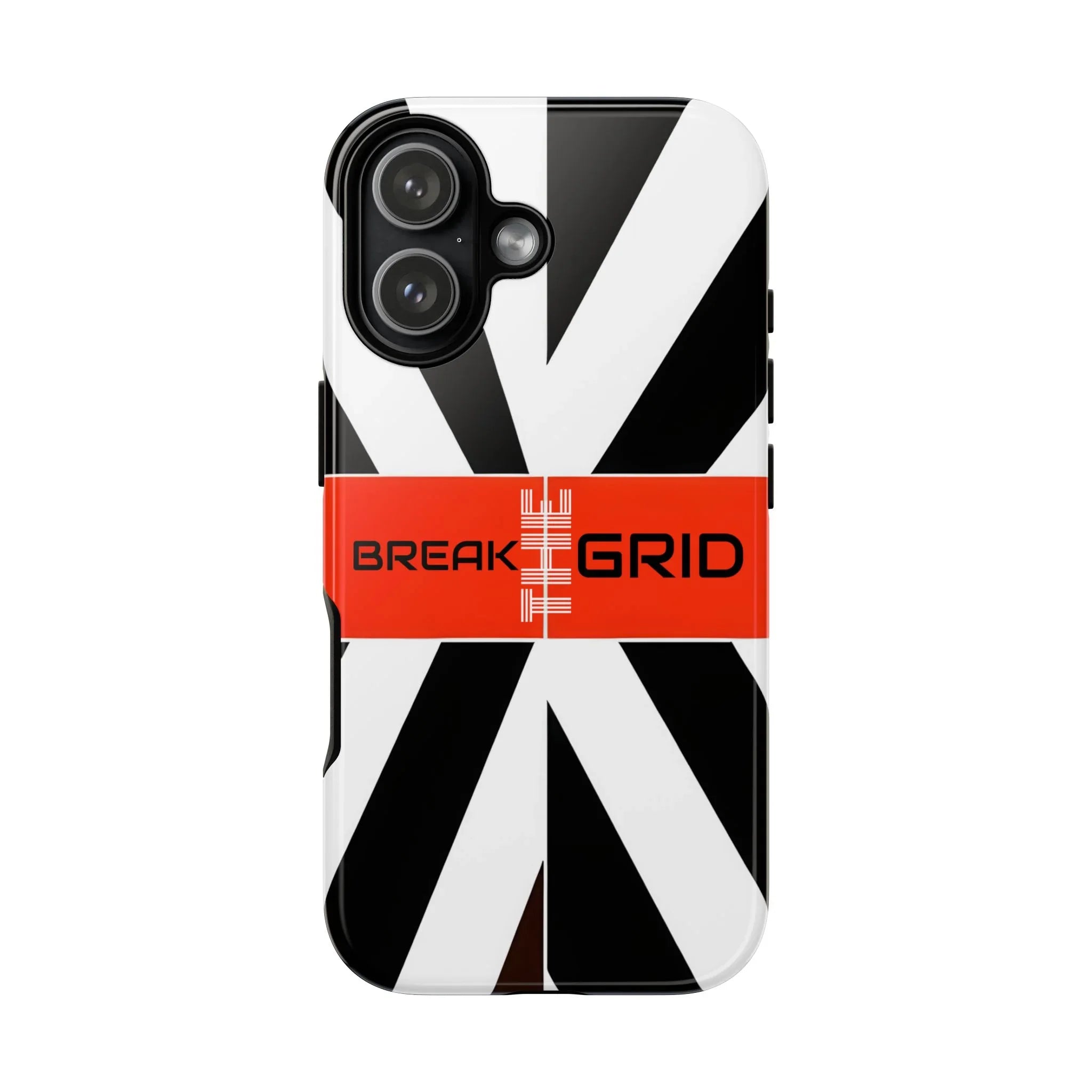 Break The Grid Phone Case for iPhone 11–16 and Galaxy S20–S25 - KARARMDESIGN