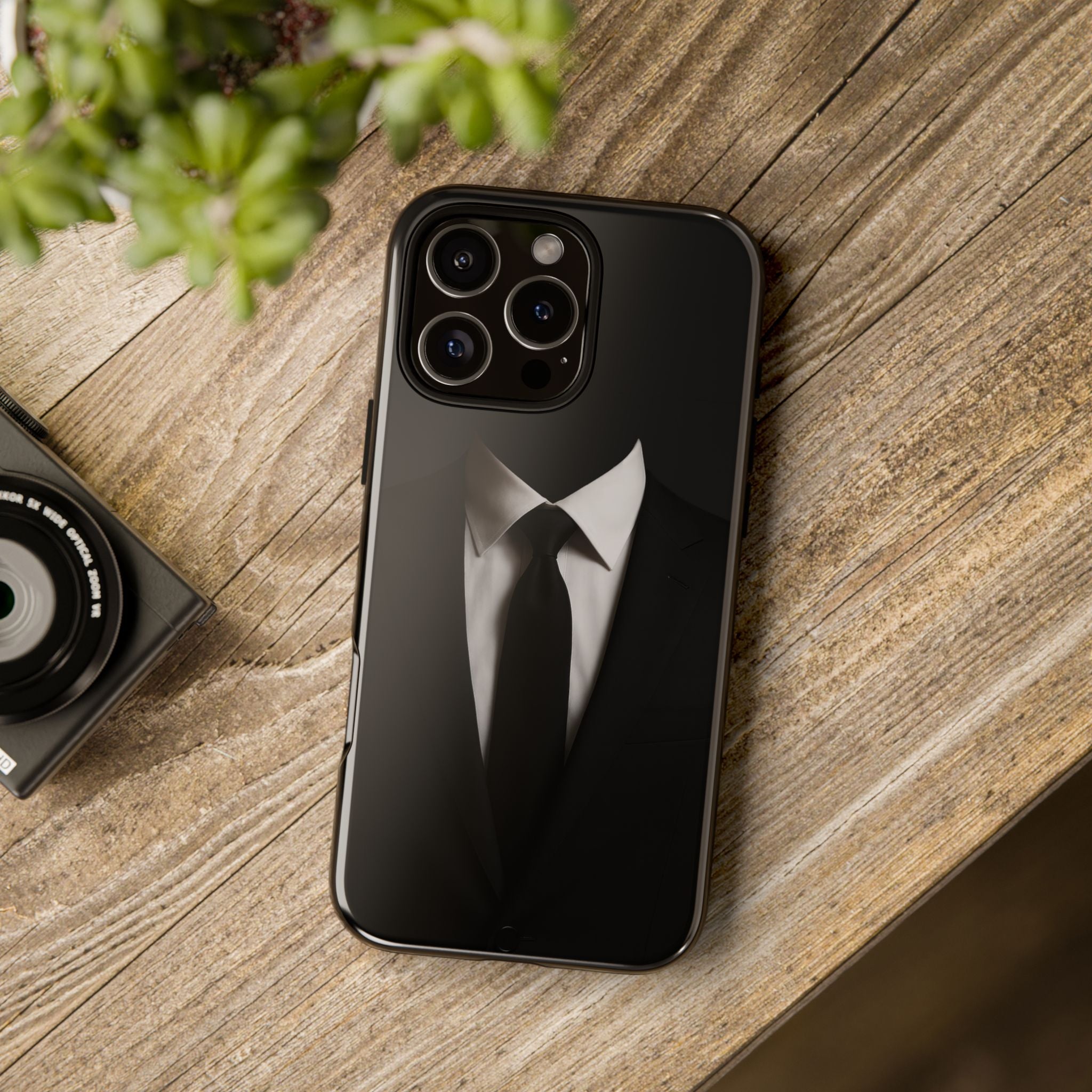 Gentleman's Armor Tough Phone Case – iPhone 11–17 & Galaxy S20–S26