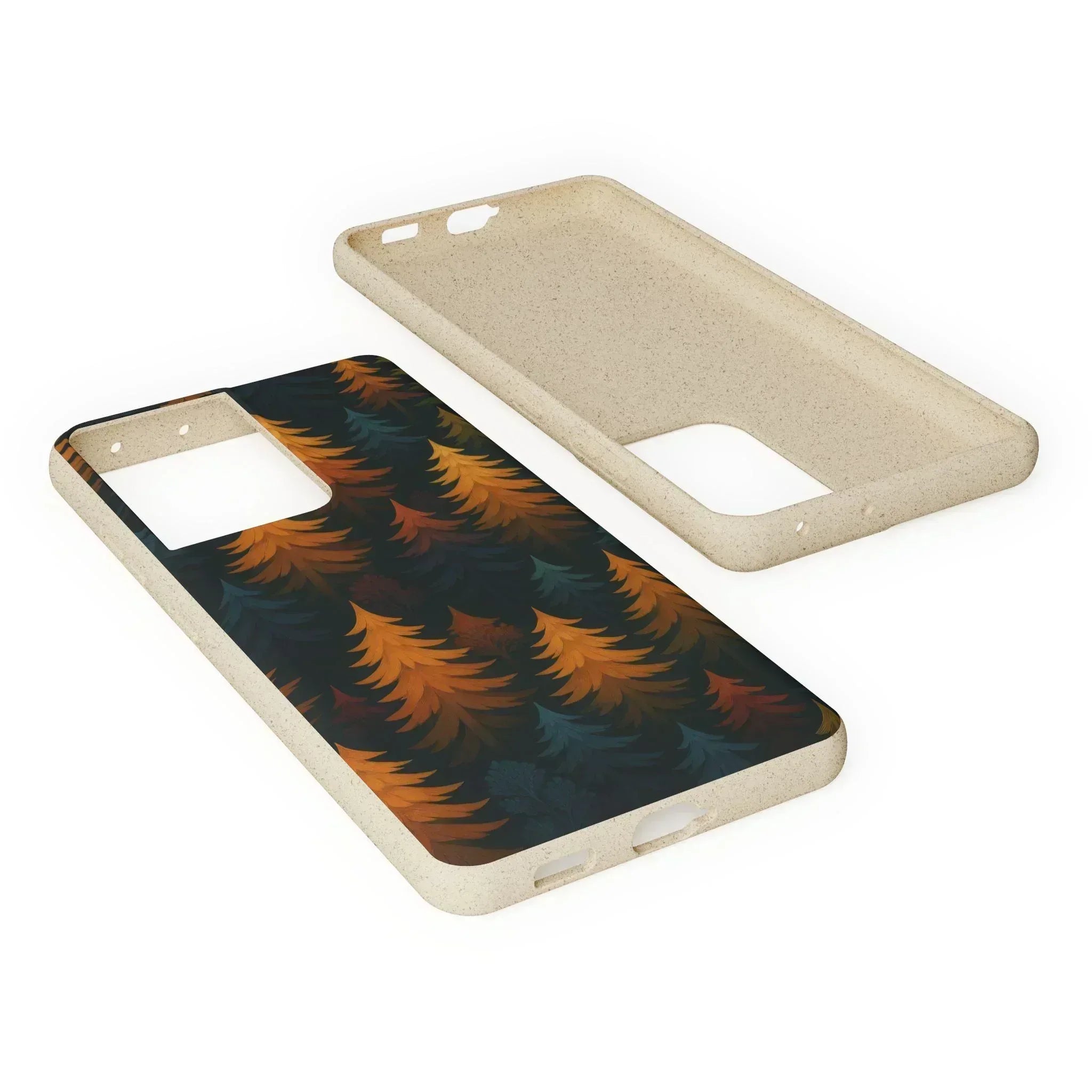 Eco Forest Biodegradable Phone Case for iPhone 11-16 and Galaxy S20-S22 - KARARMDESIGN