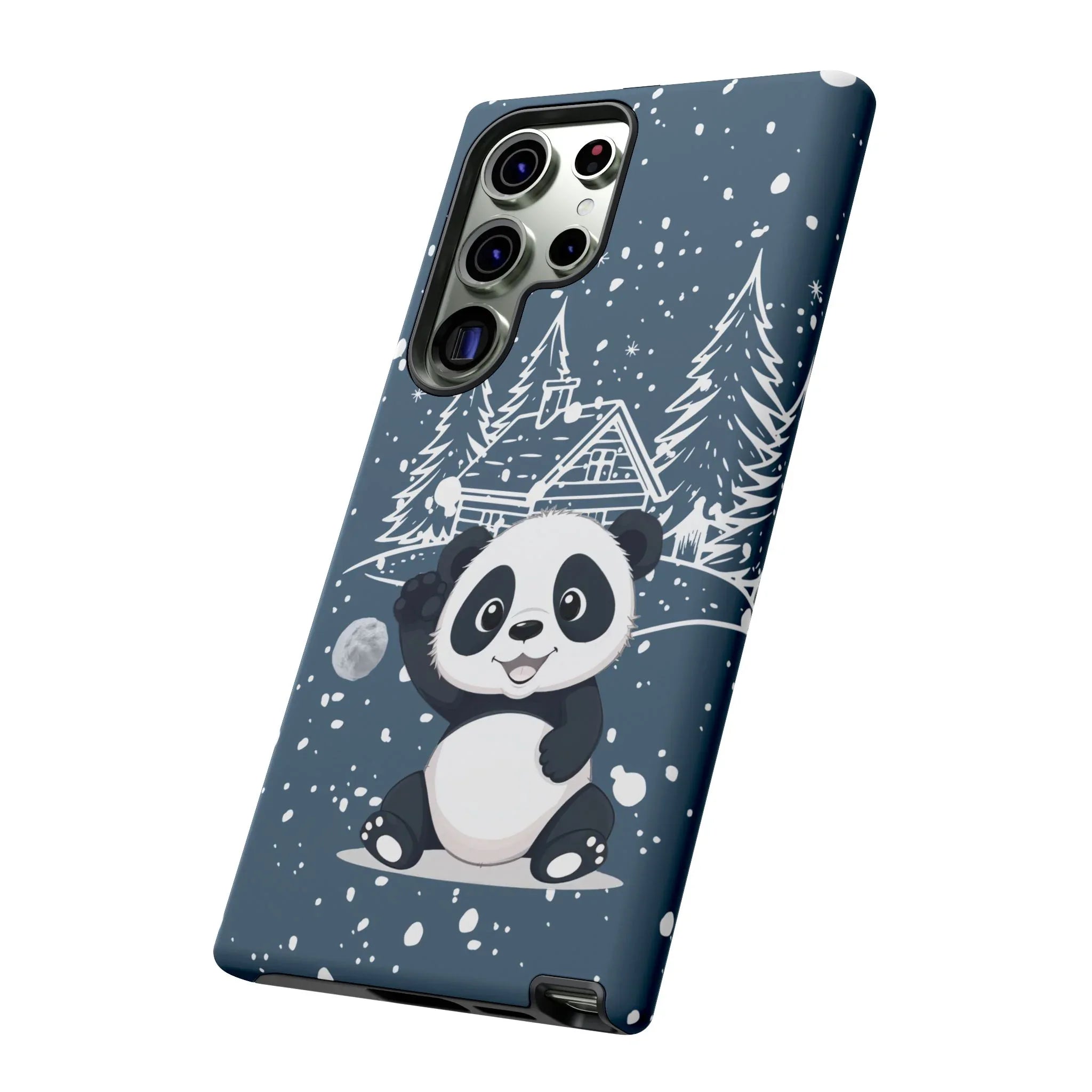 Cute Panda Phone Case for Samsung Galaxy and Google Pixel - KARARMDESIGN