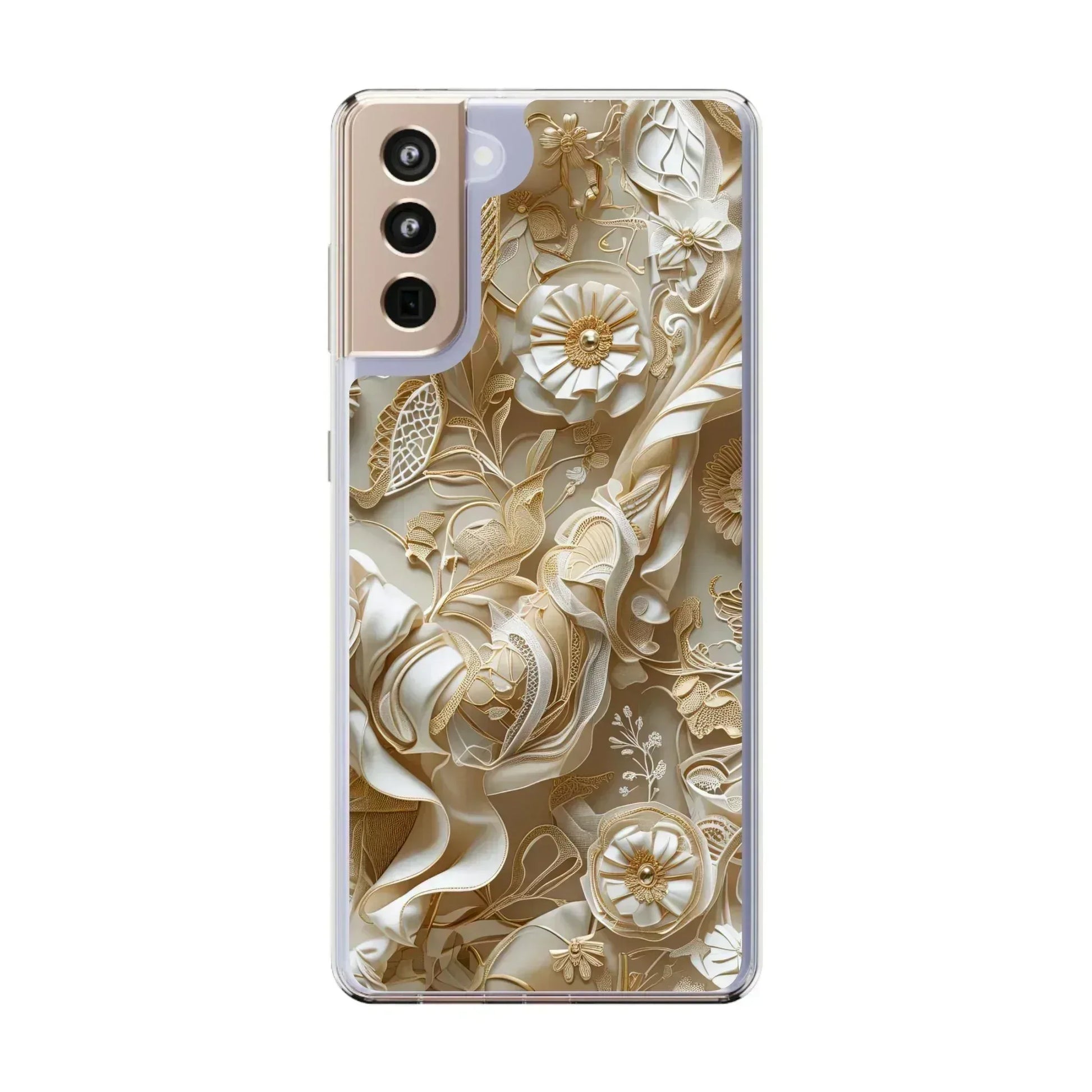 Minimalist Clear Phone Case for iPhone 12-16 and Samsung Galaxy S21 - KARARMDESIGN