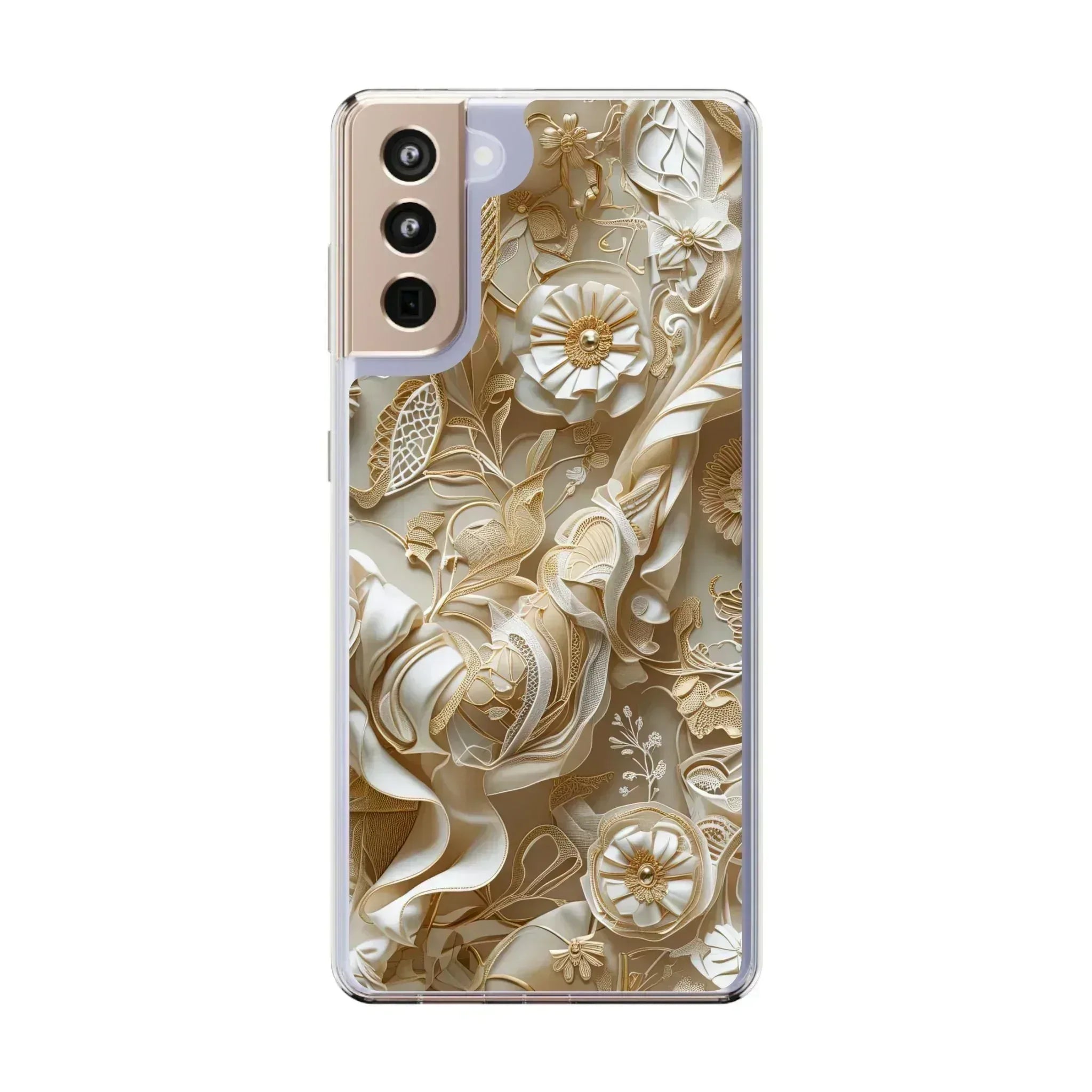 Minimalist Clear Phone Case for iPhone 12-16 and Samsung Galaxy S21 - KARARMDESIGN