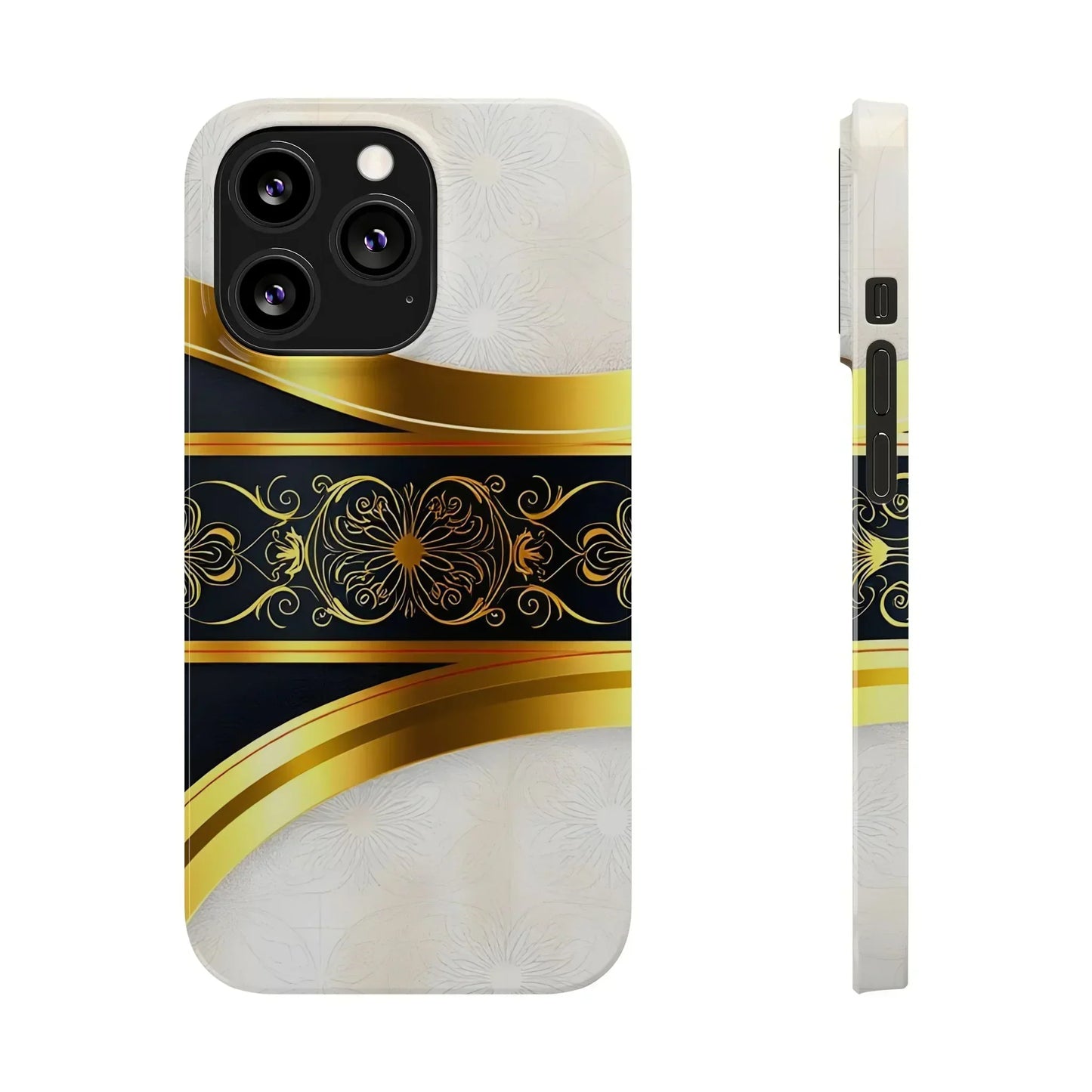 Baroque Gold Floral Phone Case for iPhone and Samsung - KarArmDesign