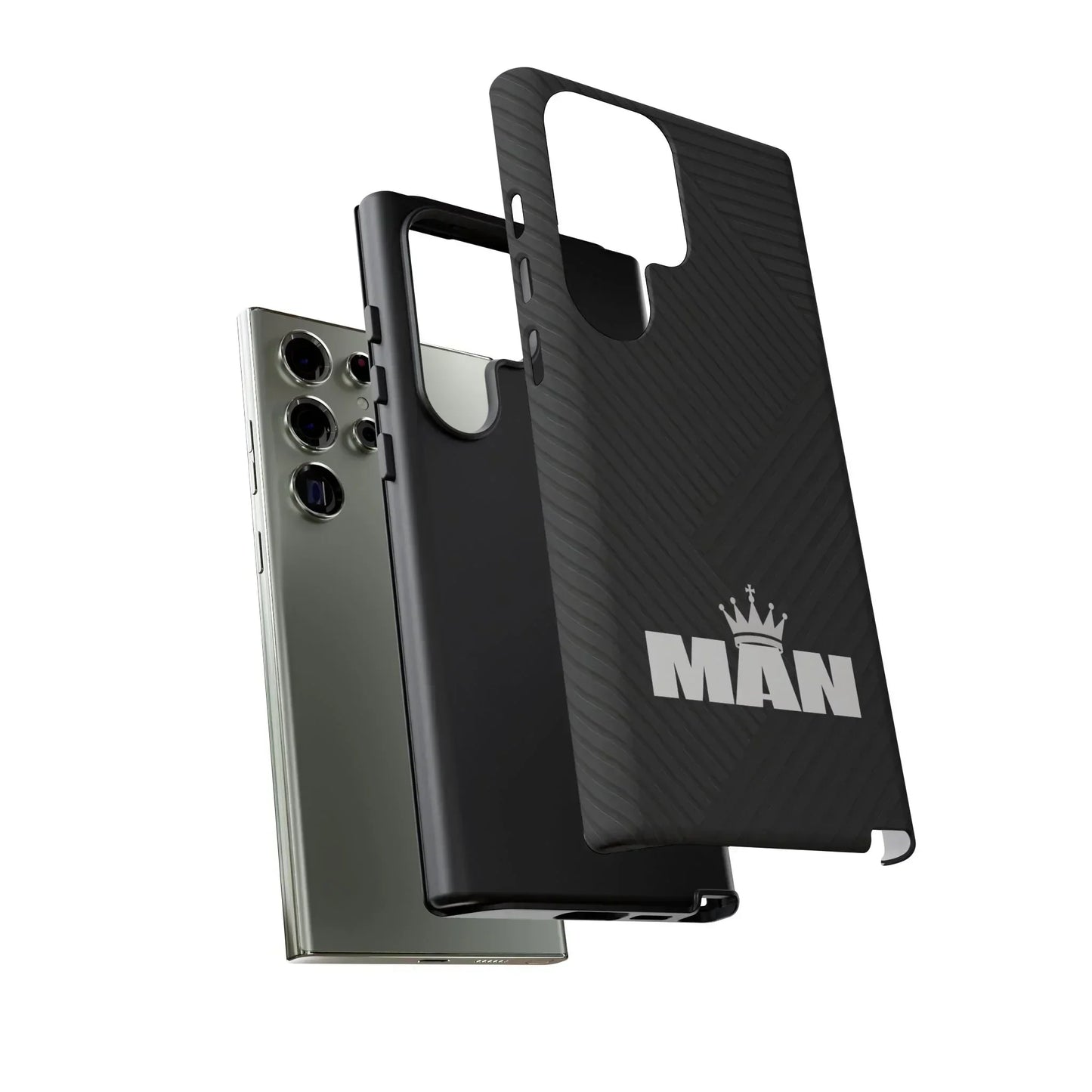 MAN Logo Phone Case for Samsung Galaxy S10-S25 Models - KarArmDesign