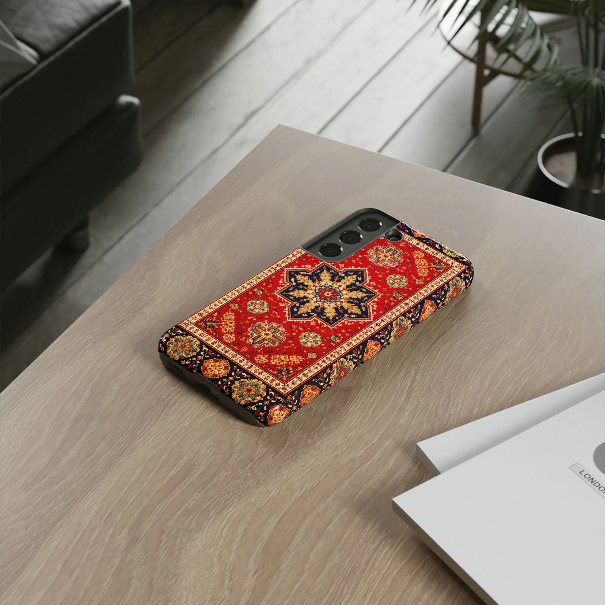 Armenian Carpet Design Phone Case for Galaxy and Pixel - KARARMDESIGN