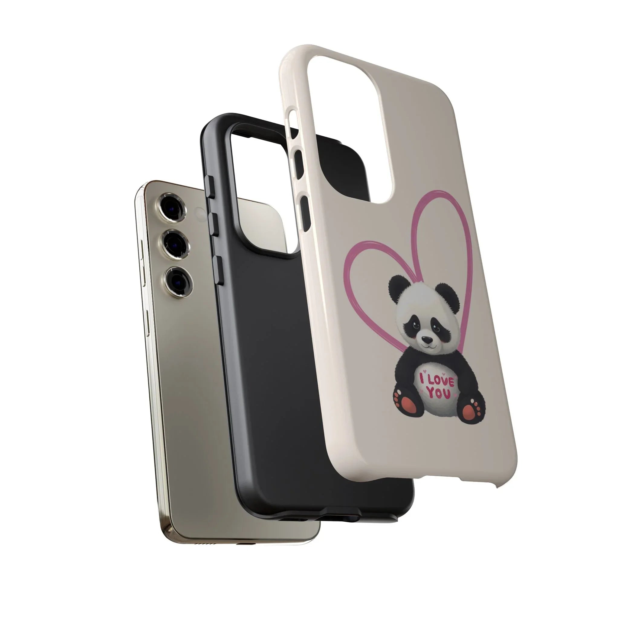 Adorable Panda Phone Case for Galaxy S20-S25 - KARARMDESIGN