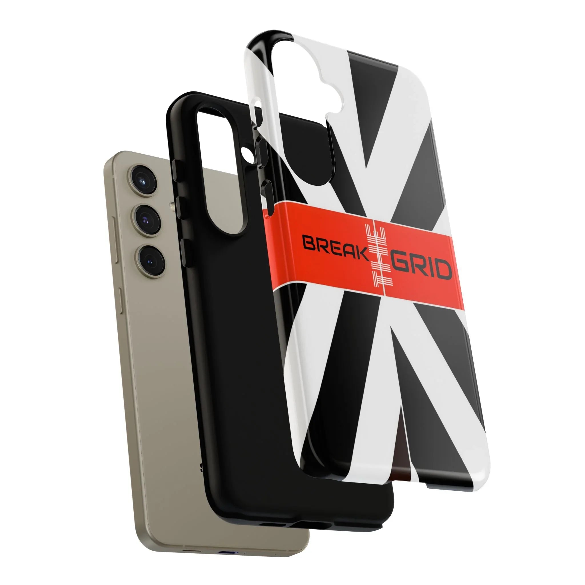 Break The Grid Phone Case for iPhone 11–16 and Galaxy S20–S25 - KARARMDESIGN