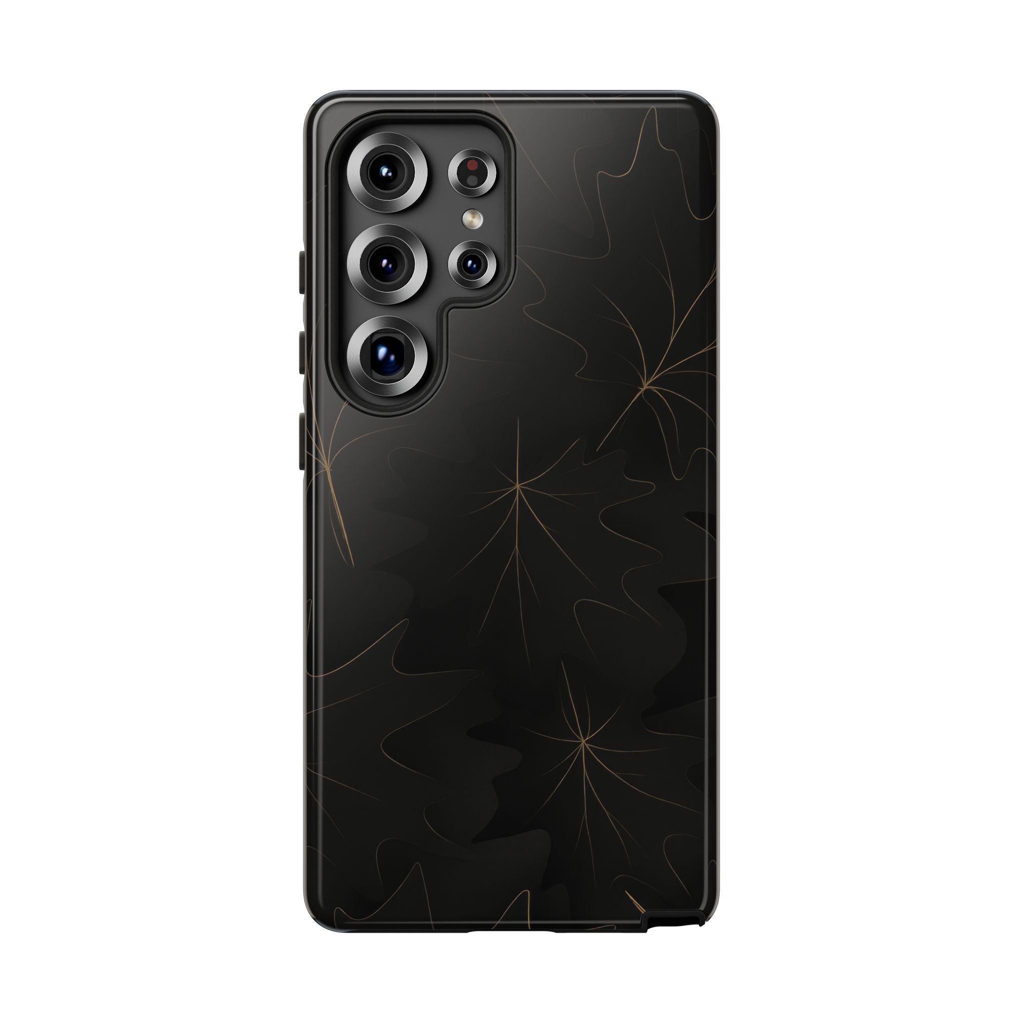 Luxury Fall Leaf Phone Case – Samsung Galaxy S20–S26 & Google Pixel 6-9