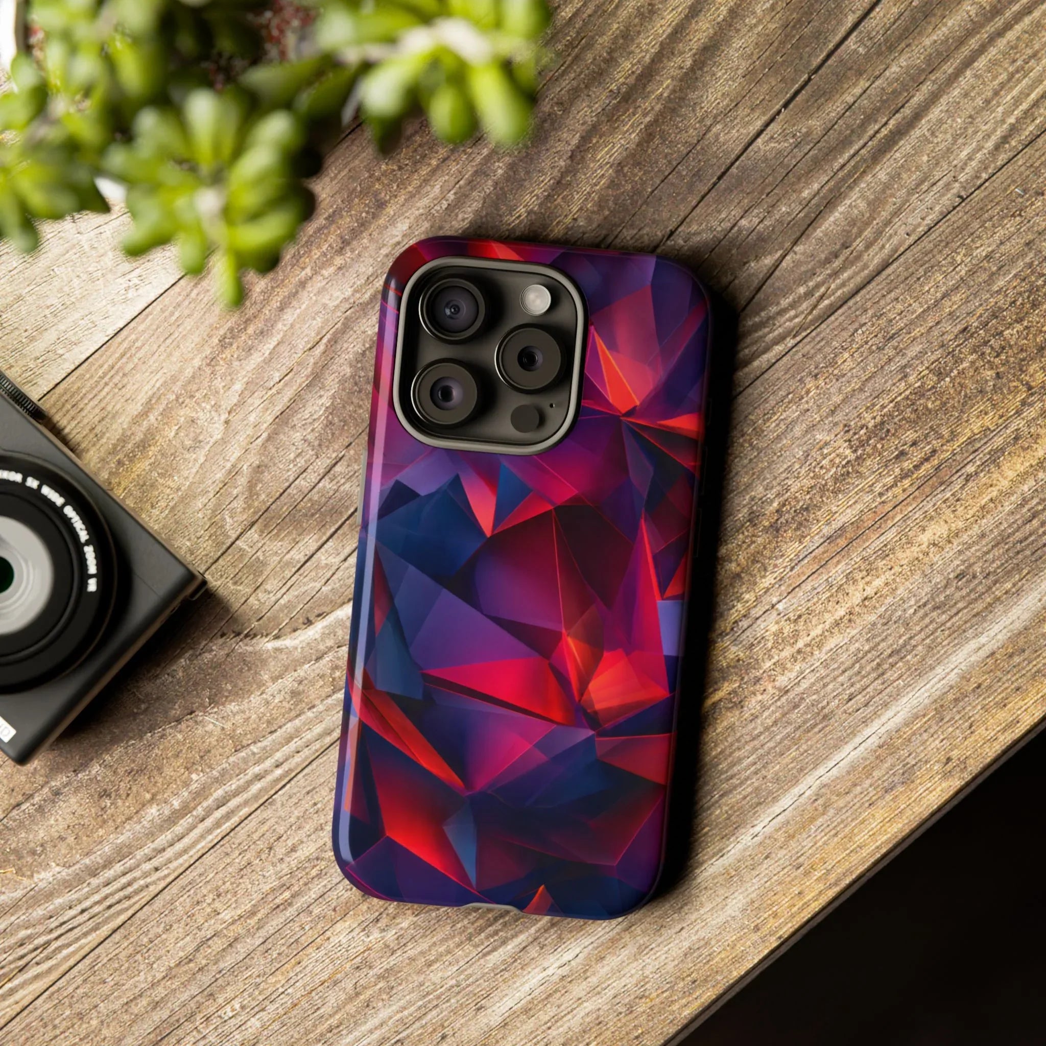 Crystalline Prism Phone Case for iPhone 8-17 and Google Pixel up to 9 - KARARMDESIGN