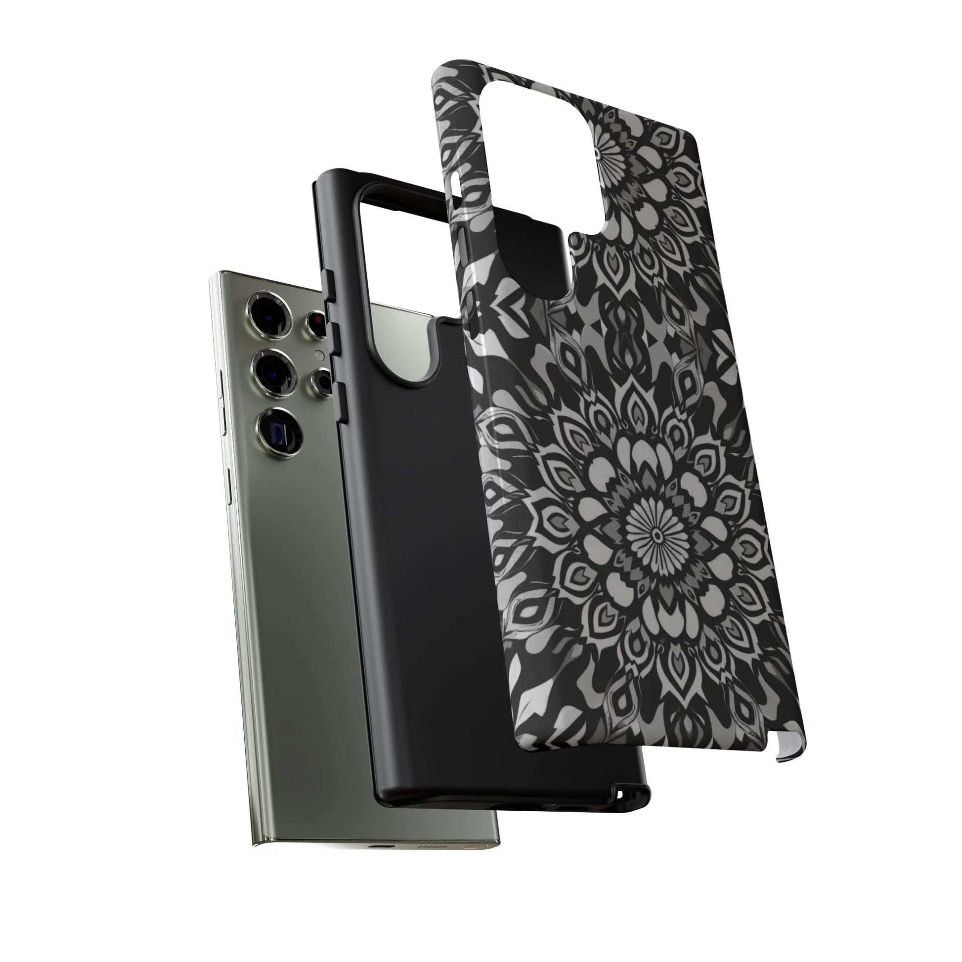 Mandala Phone Case for iPhone and Galaxy - KARARMDESIGN