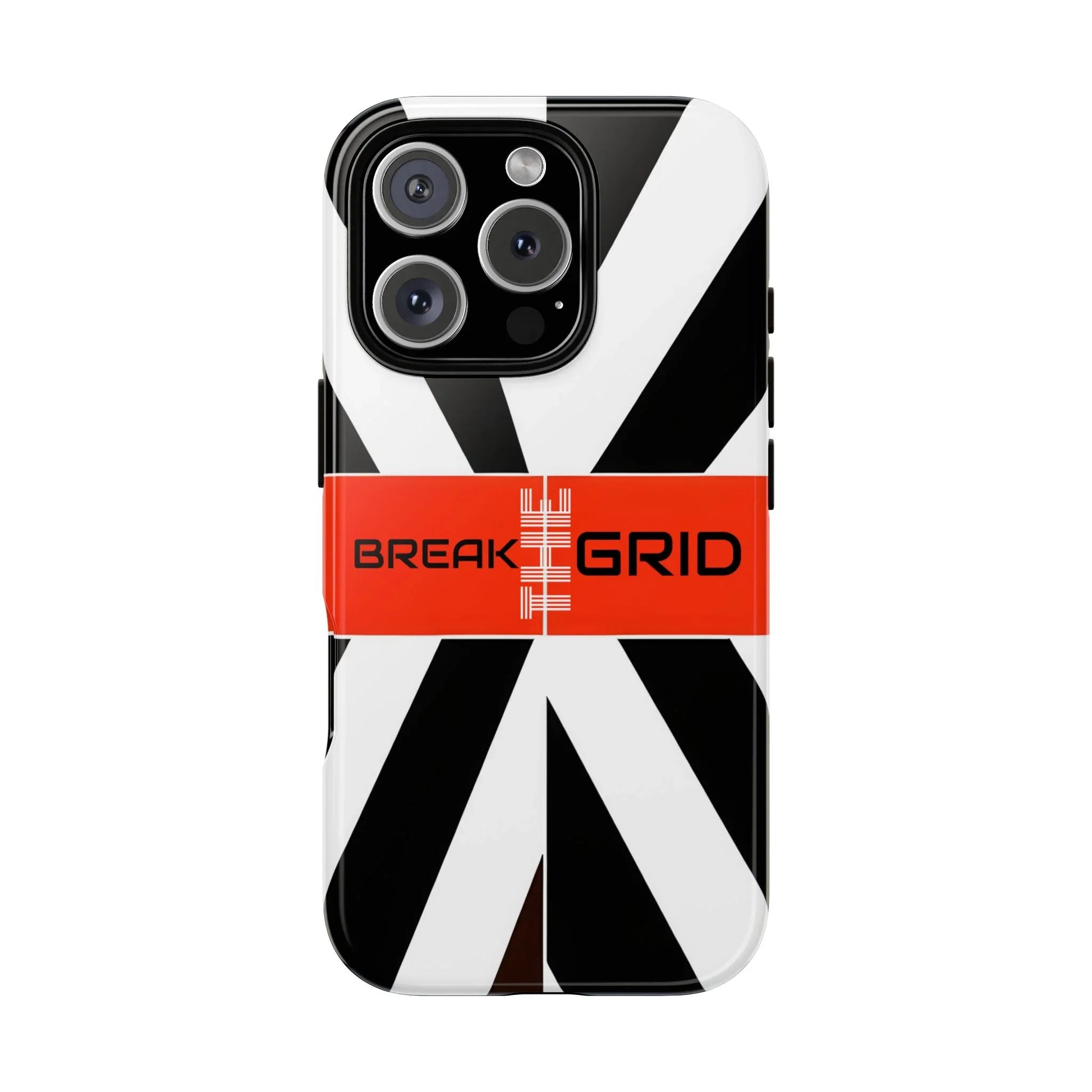 Break The Grid Phone Case for iPhone 11–16 and Galaxy S20–S25 - KARARMDESIGN