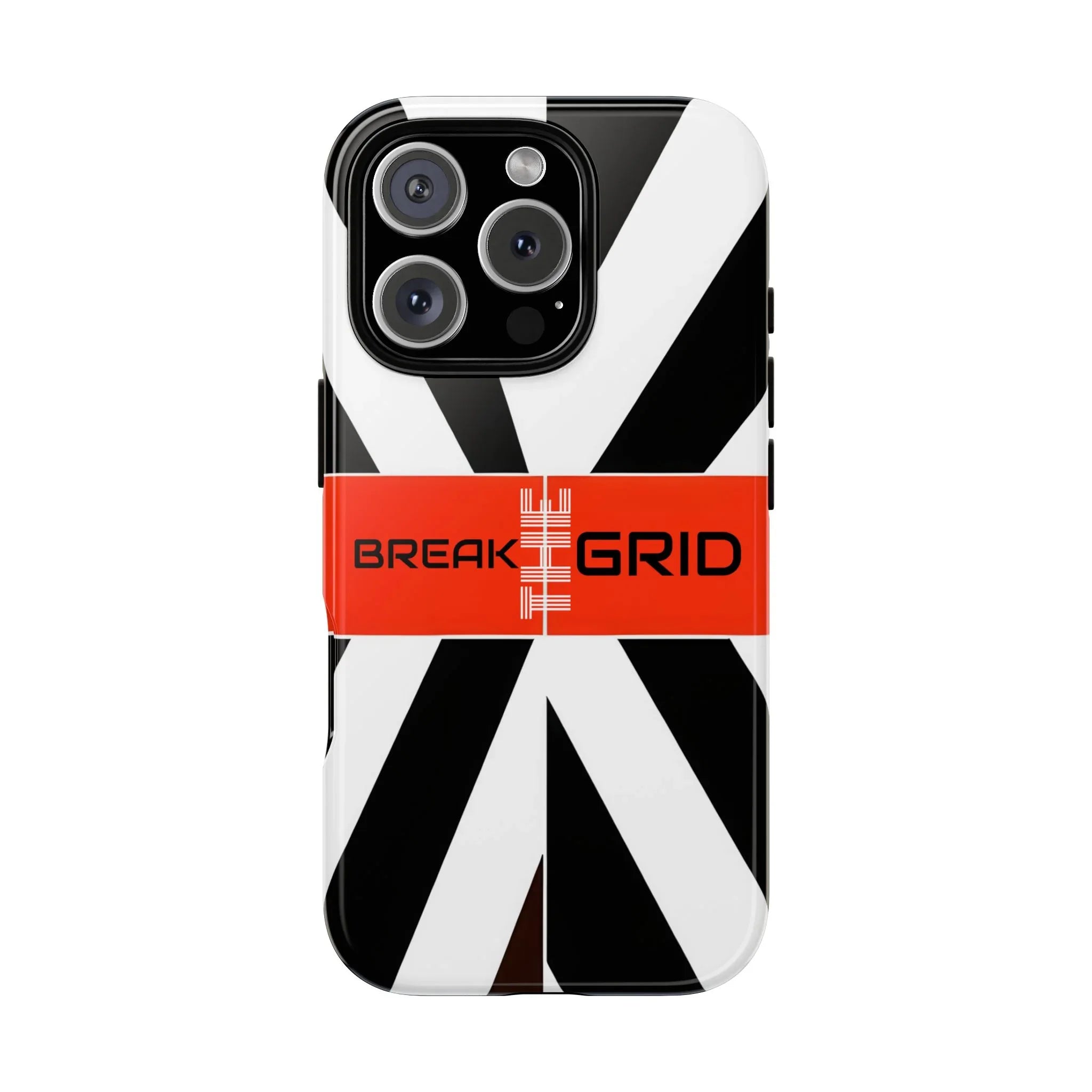 Break The Grid Phone Case for iPhone 11–16 and Galaxy S20–S25 - KARARMDESIGN
