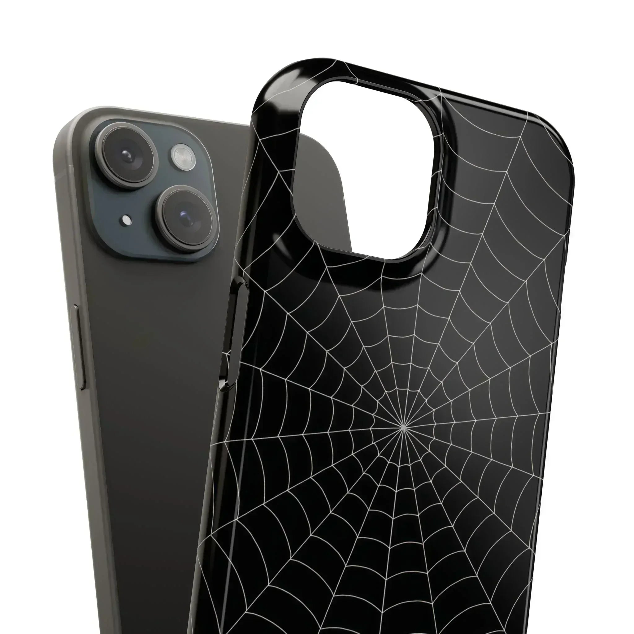 Spider Web Phone Case for iPhone 12-16 - KARARMDESIGN