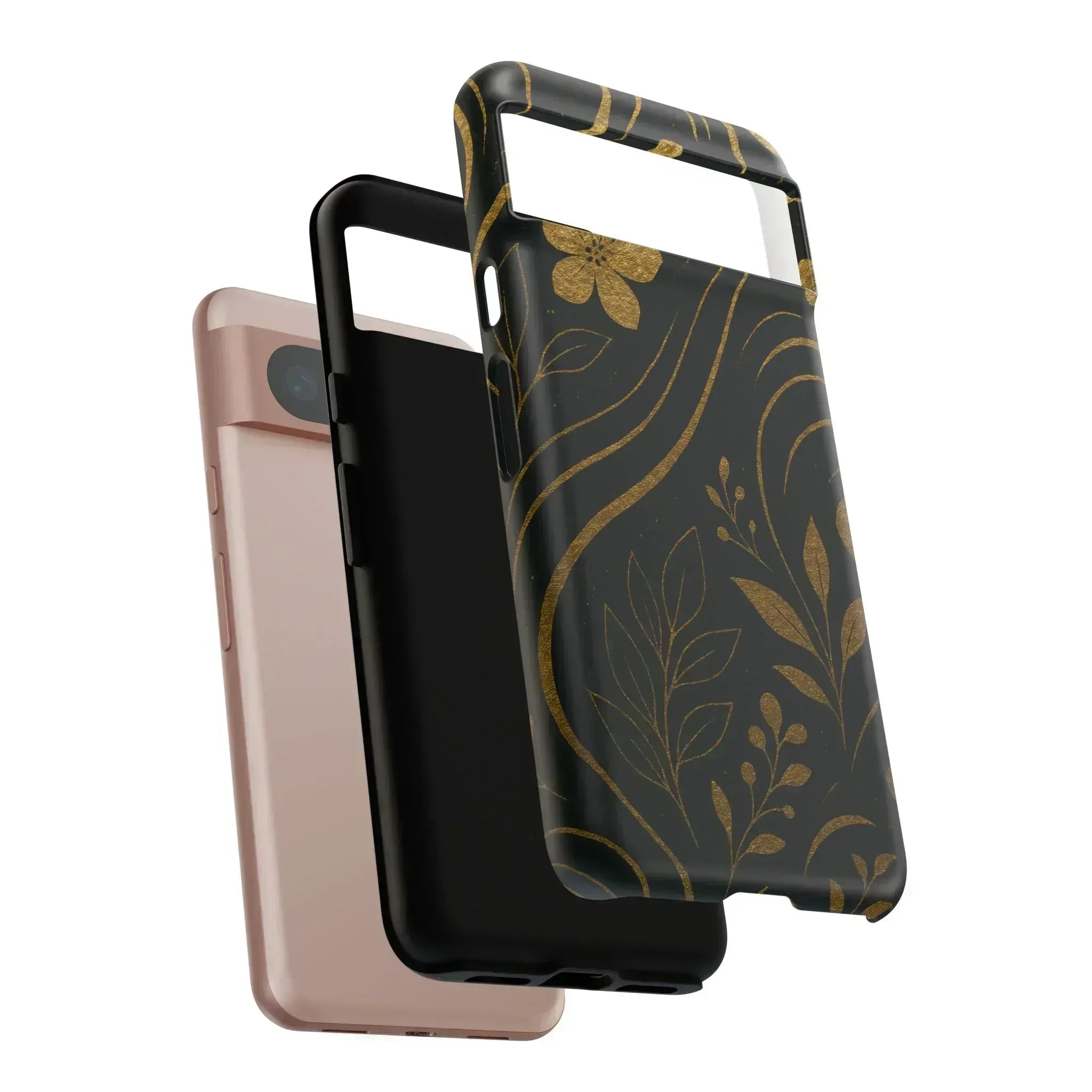 Gold Pattern Phone Case for Galaxy and Pixel - KARARMDESIGN