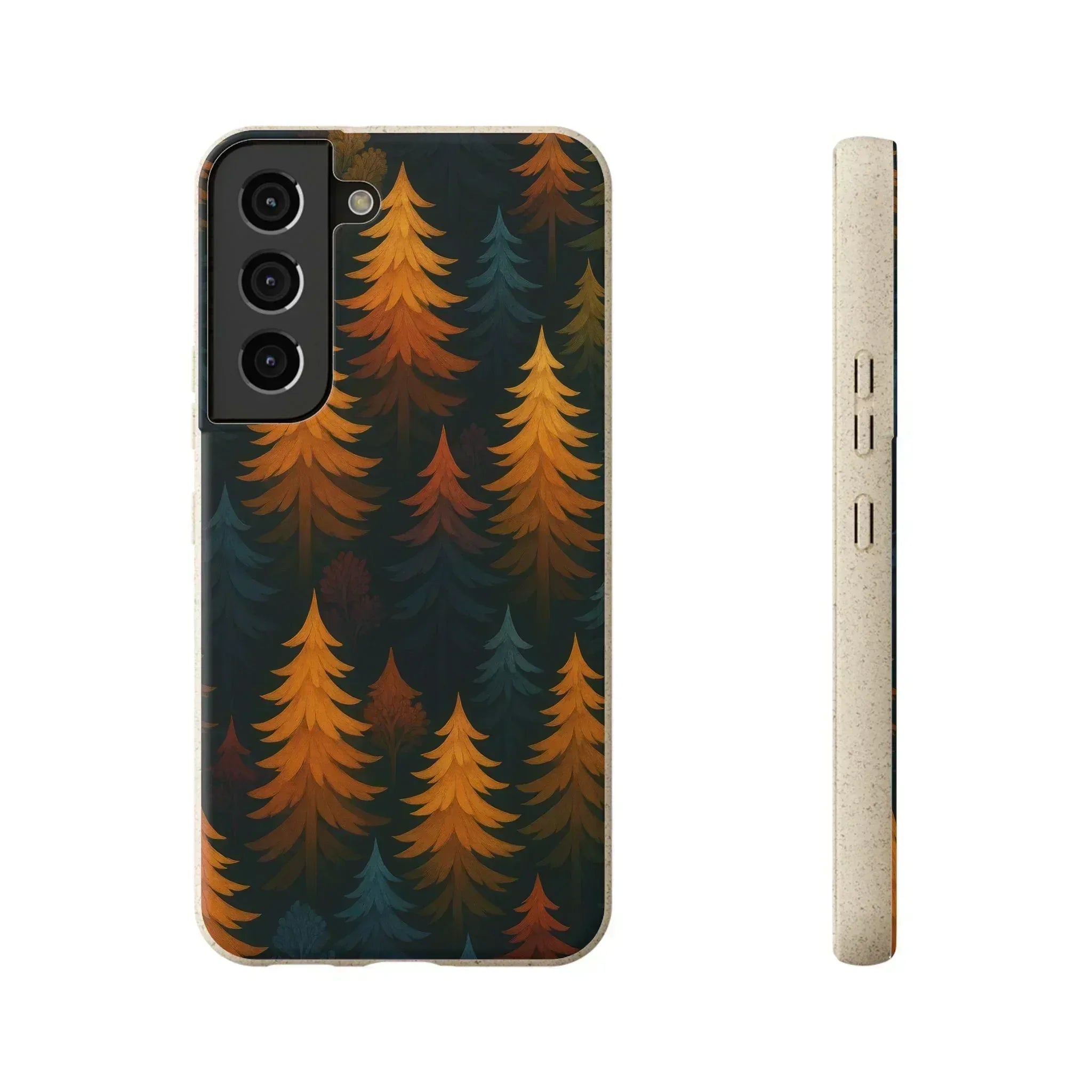 Eco Forest Biodegradable Phone Case for iPhone 11-16 and Galaxy S20-S22 - KARARMDESIGN