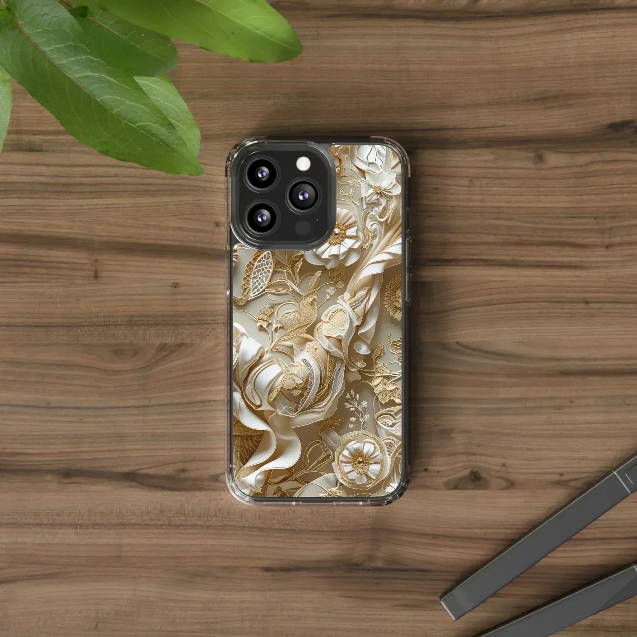 Minimalist Clear Phone Case for iPhone 12-16 and Samsung Galaxy S21 - KARARMDESIGN