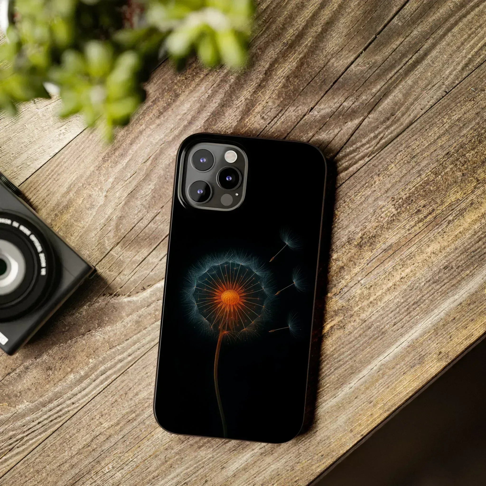 Glowing Dandelion Phone Case for iPhone 11-16 - KARARMDESIGN