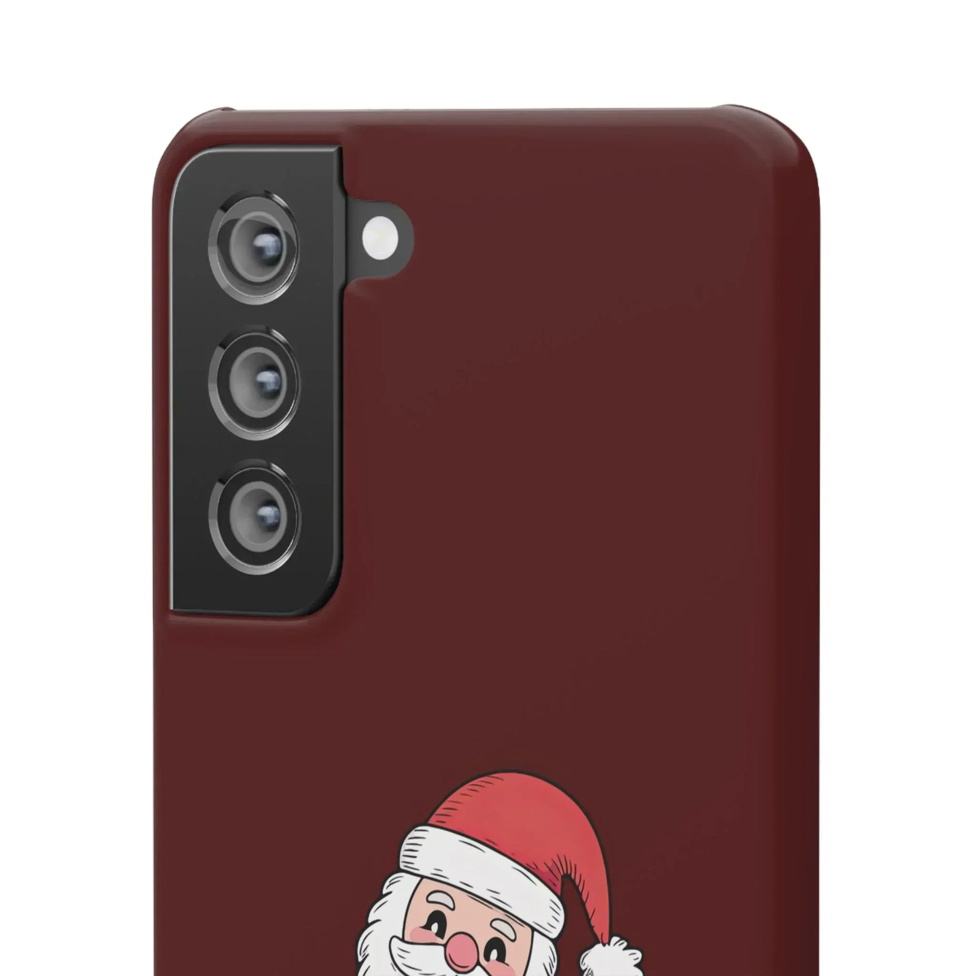 Crimson Claus Phone Case for iPhone 8-17 and Galaxy S20-S25 - KARARMDESIGN