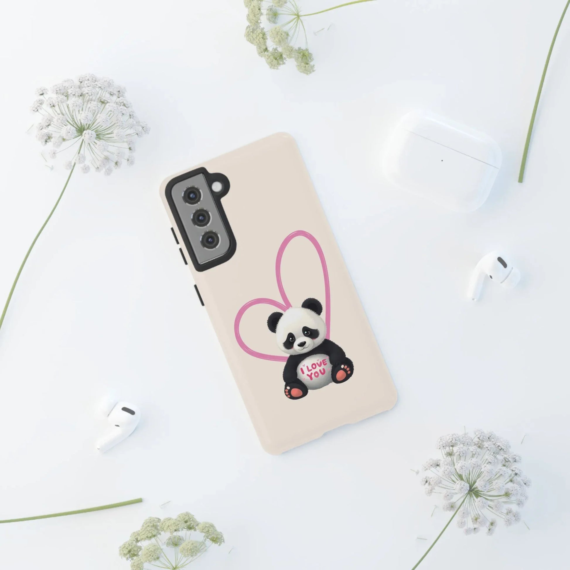 Adorable Panda Phone Case for Galaxy S20-S25 - KARARMDESIGN